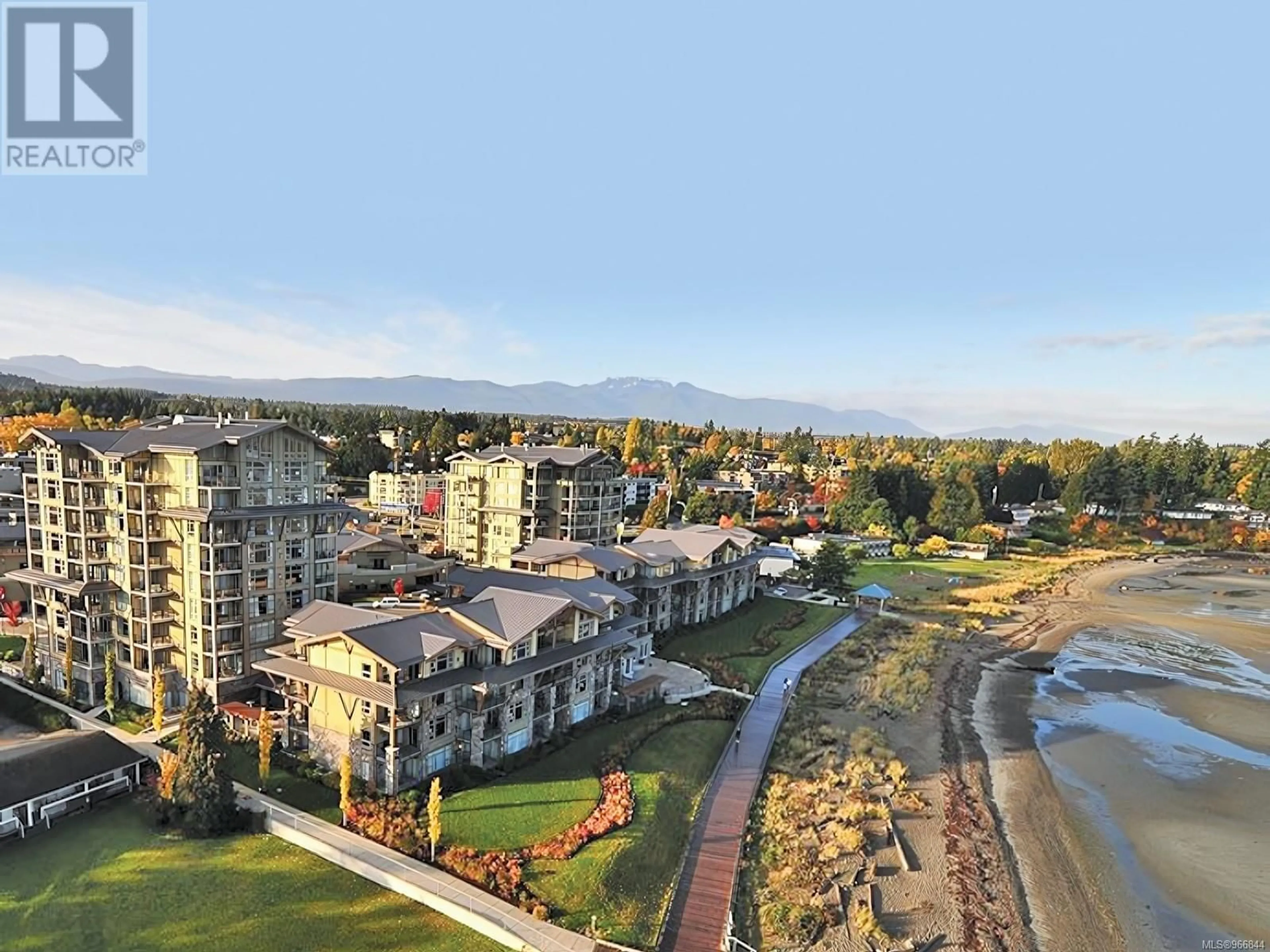 A pic from exterior of the house or condo, the view of city buildings for 129C 181 Beachside Dr, Parksville British Columbia V9P2G5