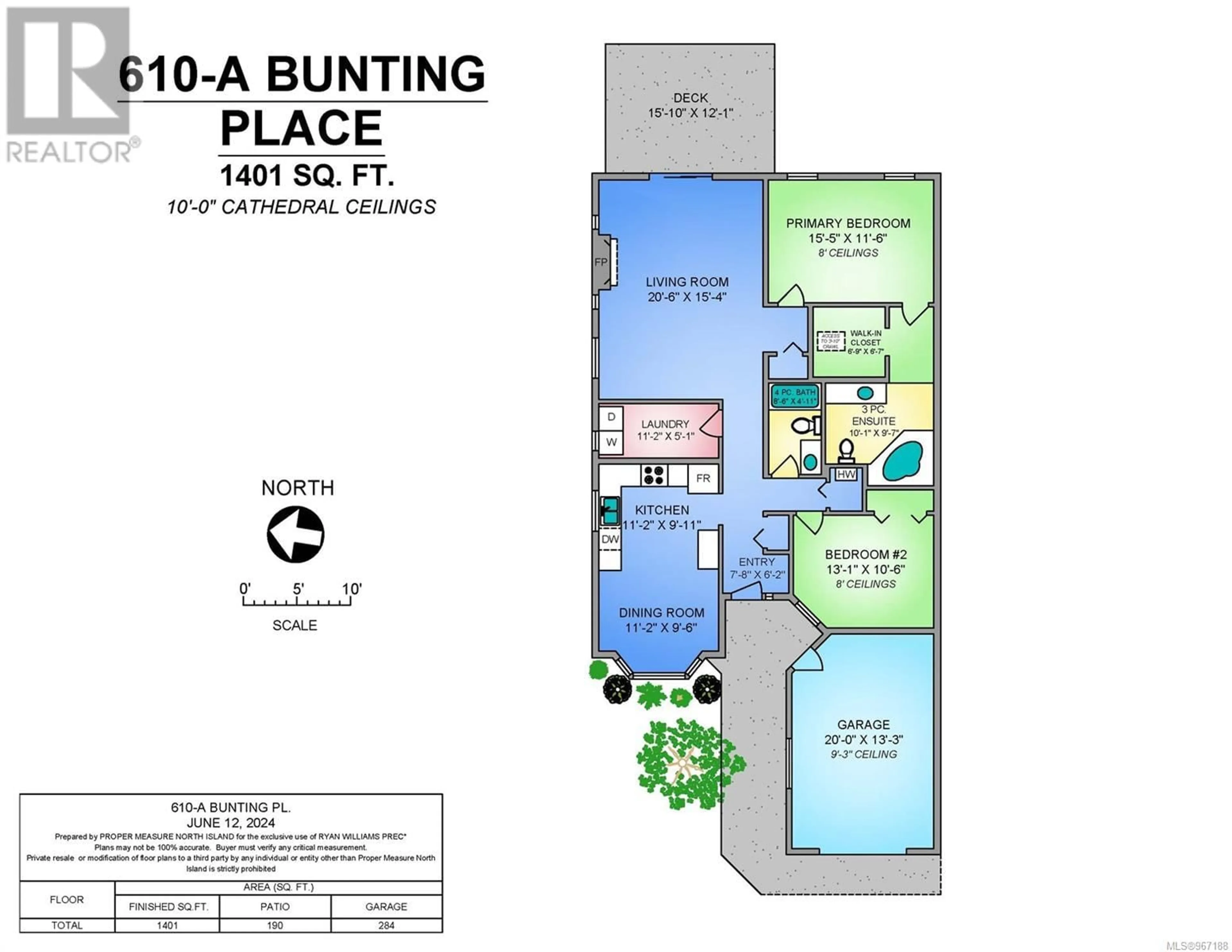 Floor plan for A 610 Bunting Pl, Comox British Columbia V9M3R1