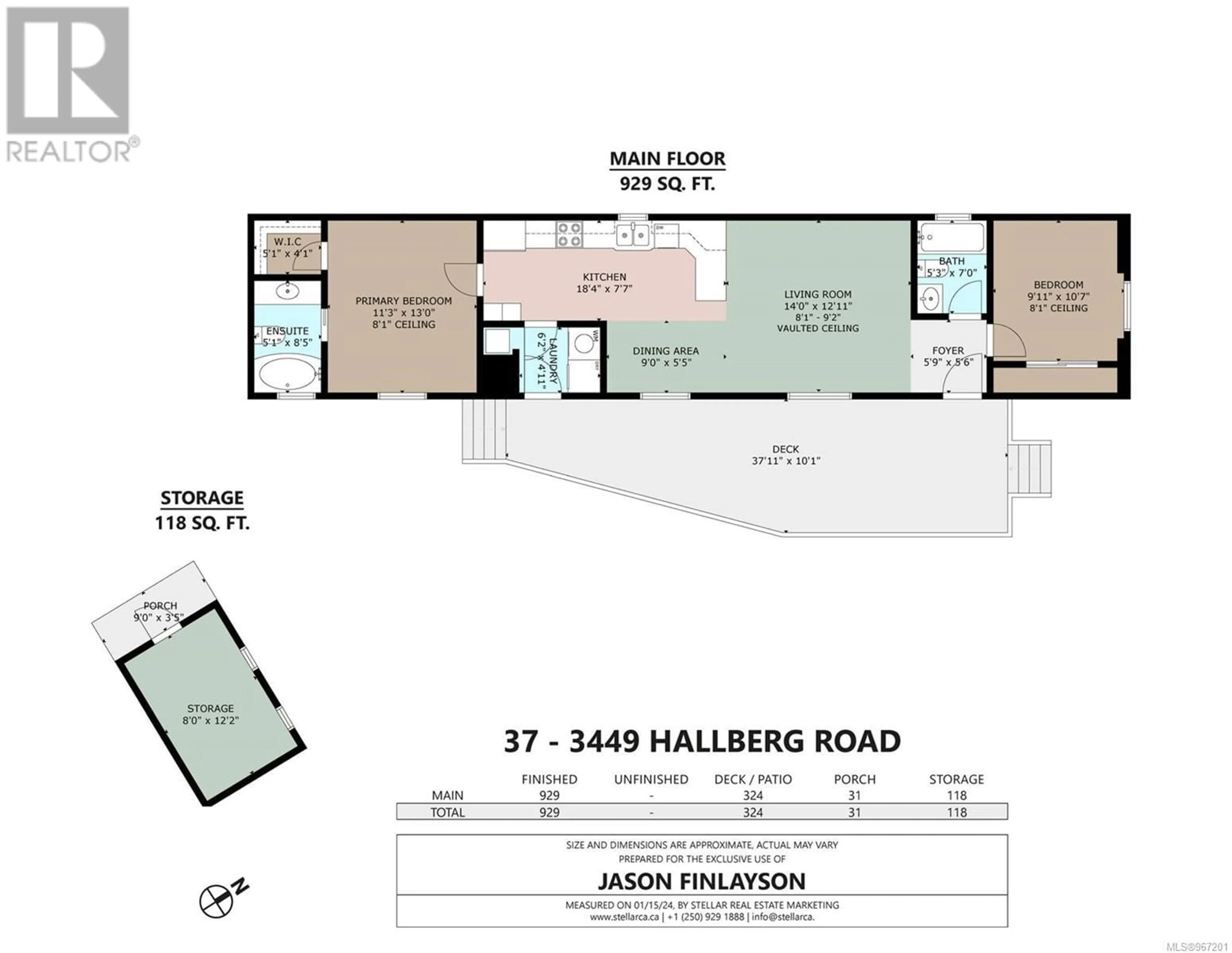 Floor plan for 37 3449 Hallberg Rd, Nanaimo British Columbia V9G1L2