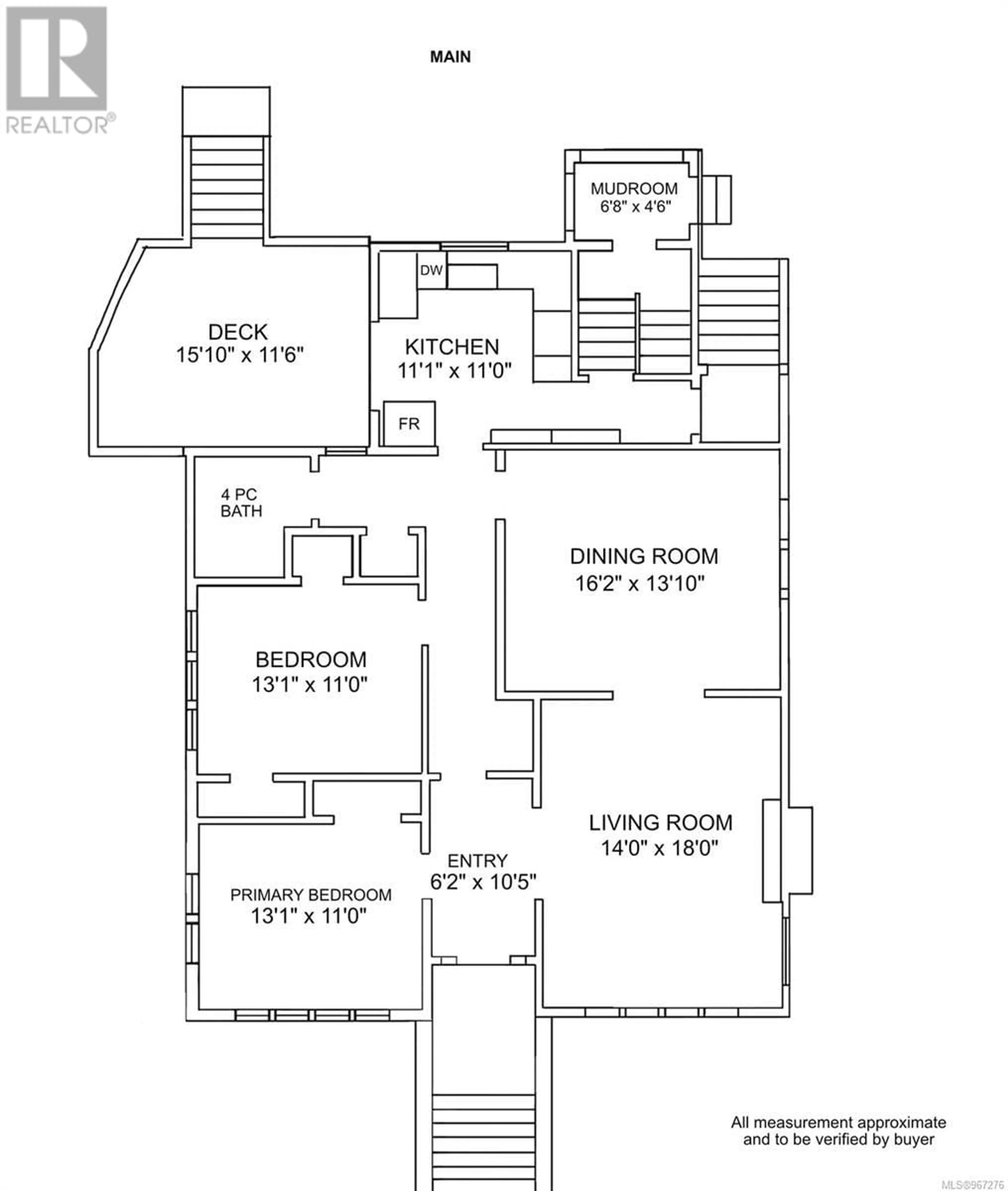 Floor plan for 2784 Thompson Ave, Oak Bay British Columbia V8R3K8