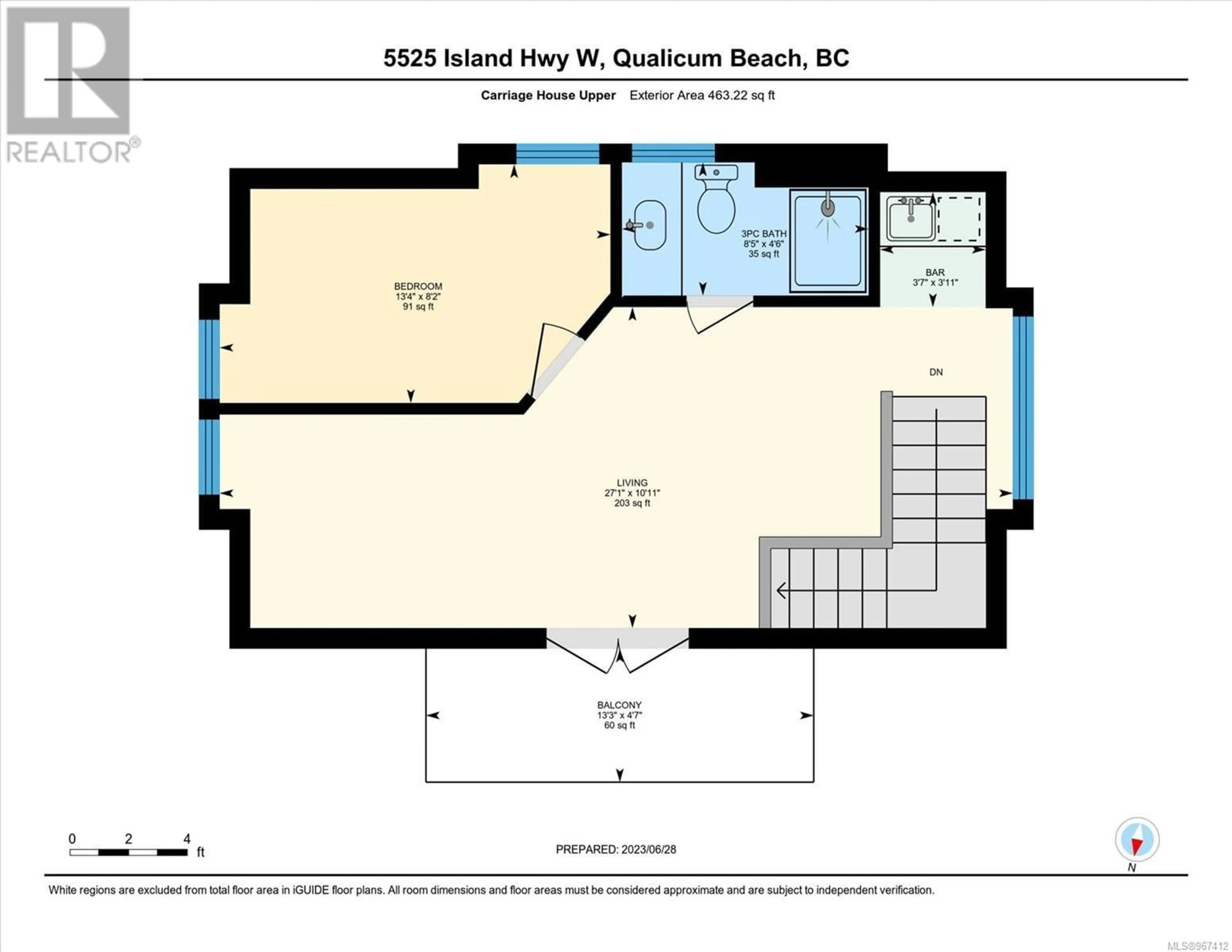 Floor plan for 5525 Island Hwy W, Qualicum Beach British Columbia V9K2C8