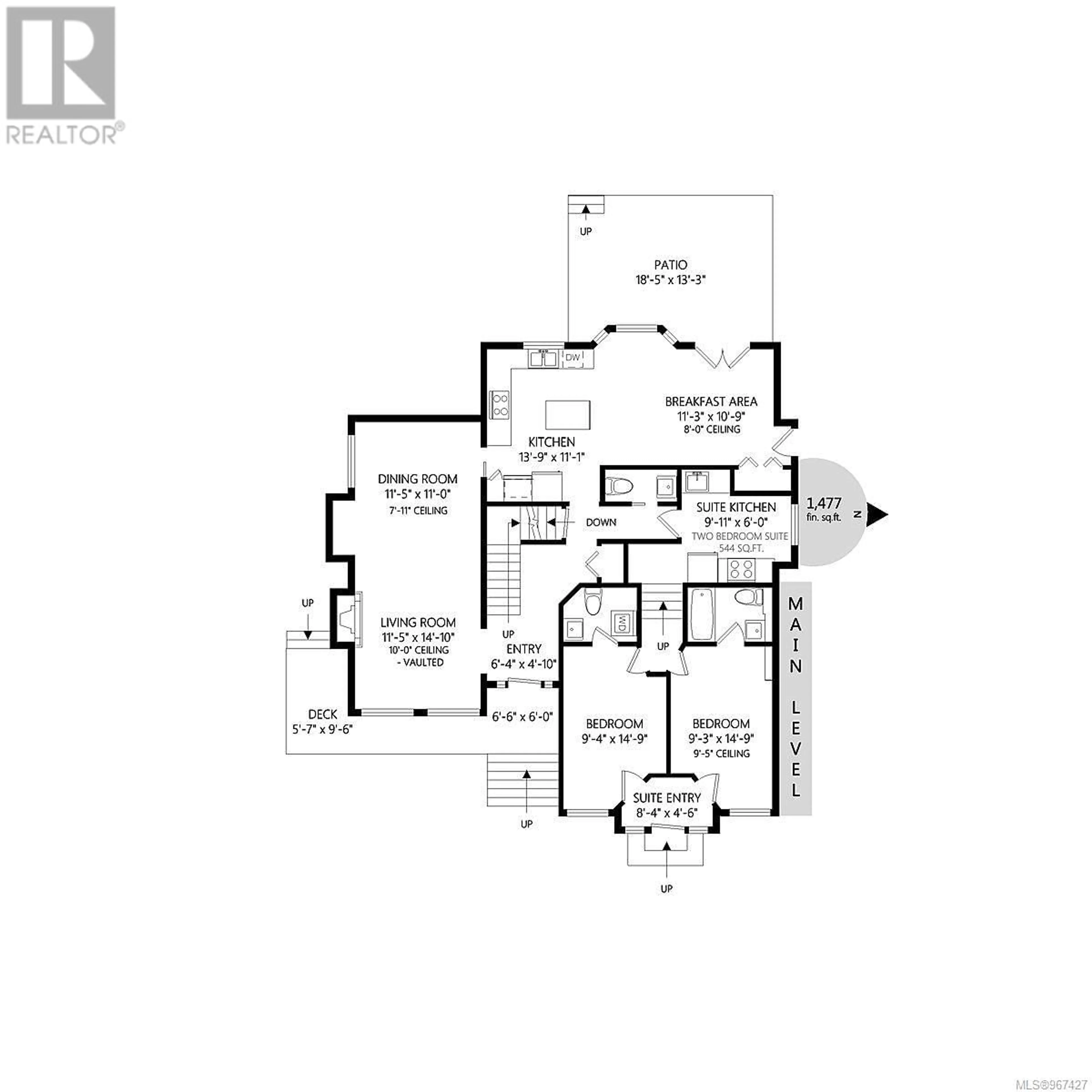 Floor plan for 9866 Willow St, Chemainus British Columbia V0R1K0