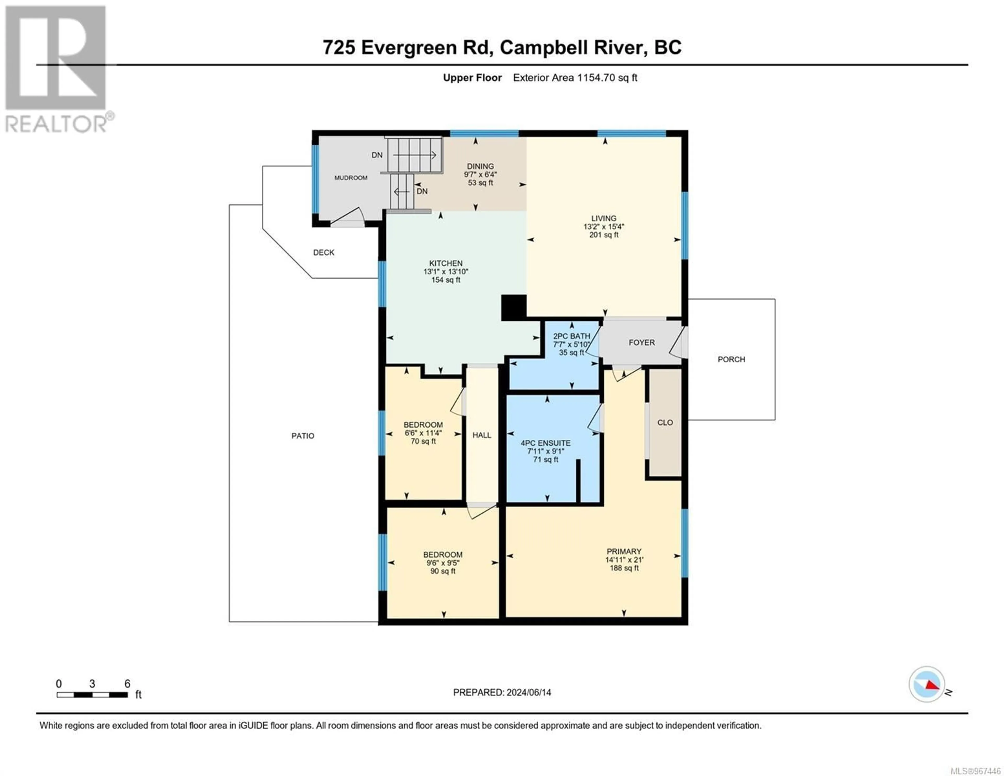 Floor plan for 725 Evergreen Rd, Campbell River British Columbia V9W3R7