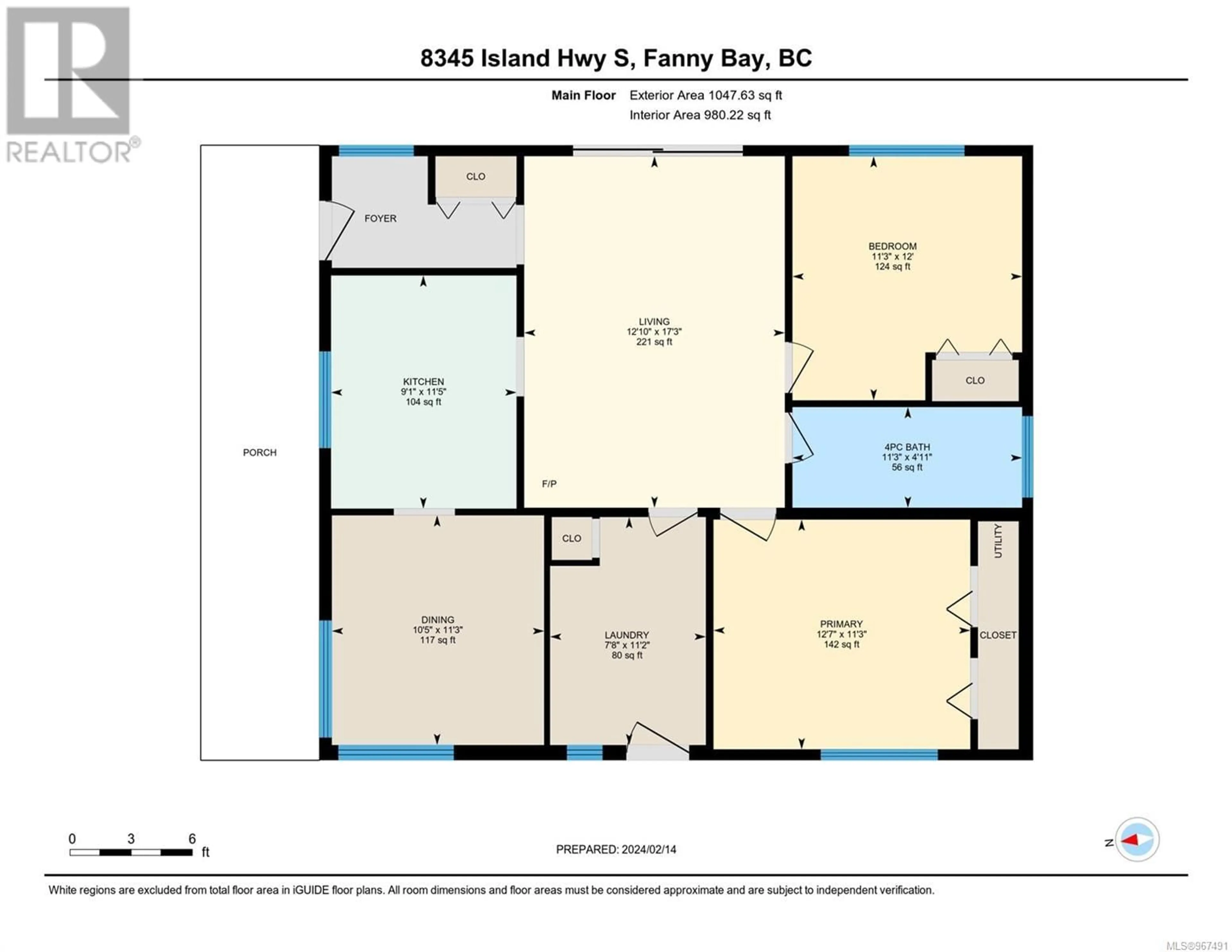 Floor plan for 8345 Island Hwy S, Fanny Bay British Columbia V0R1W0