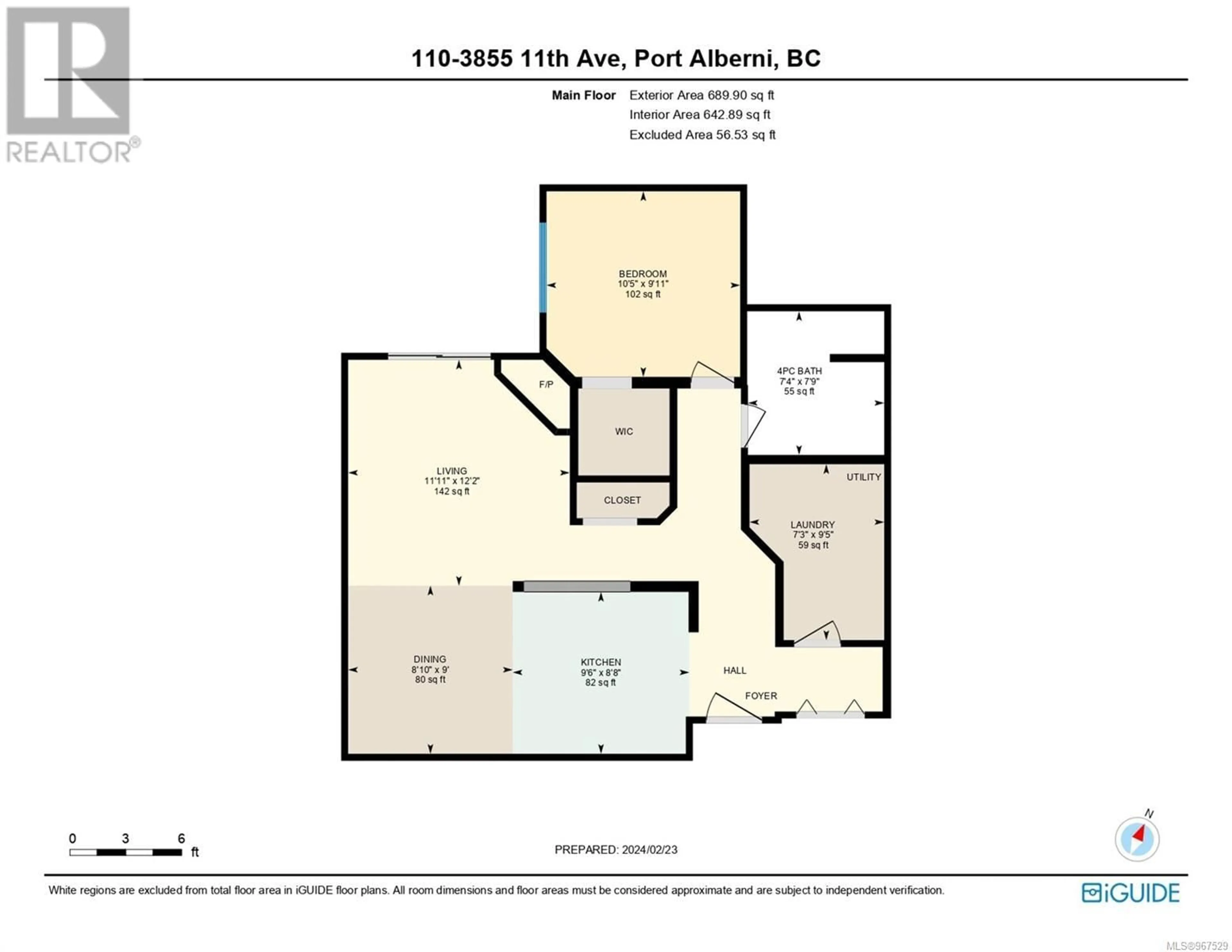 Floor plan for 110 3855 11th Ave, Port Alberni British Columbia V9Y4Z2