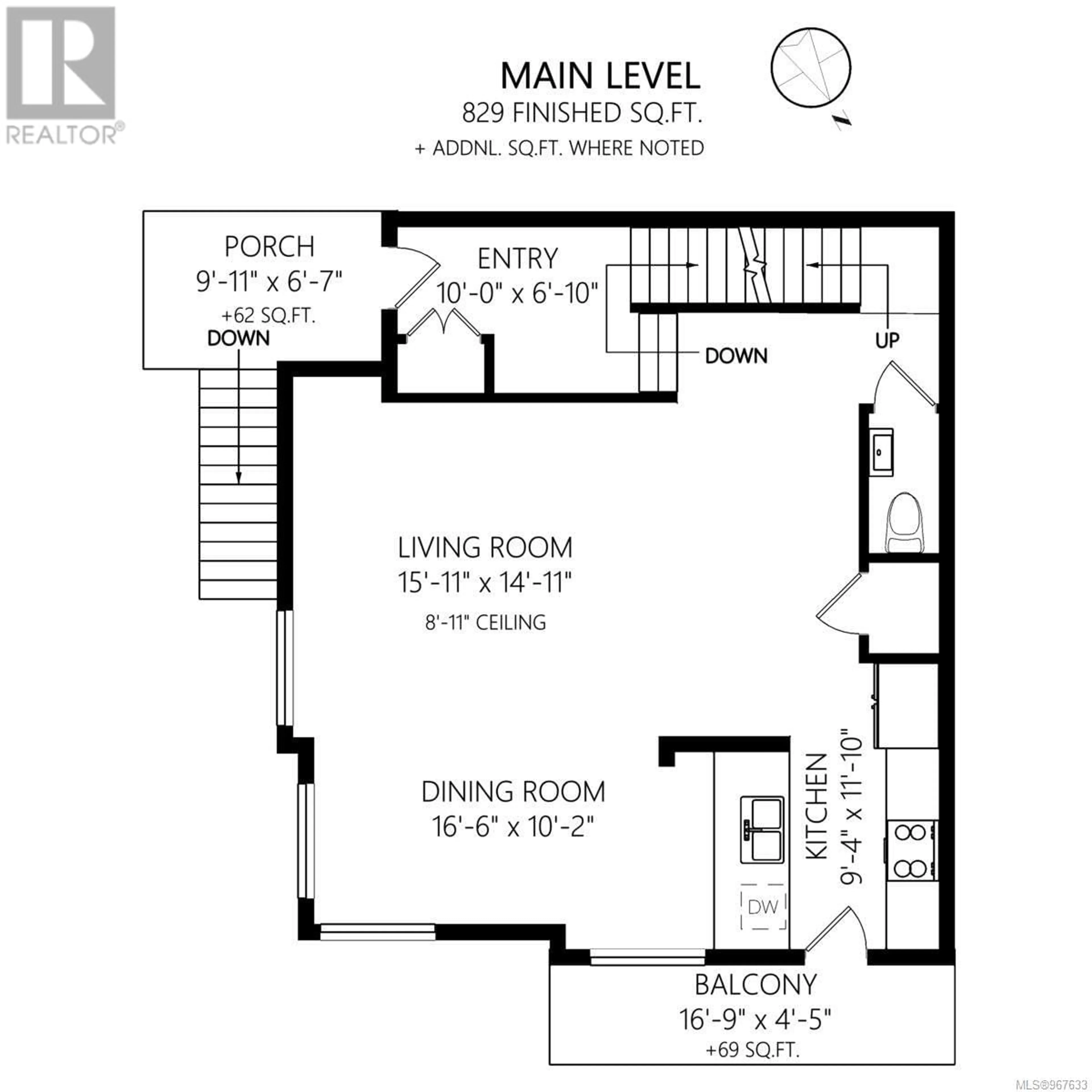 Floor plan for 7 235 Island Hwy, View Royal British Columbia V9B1G3