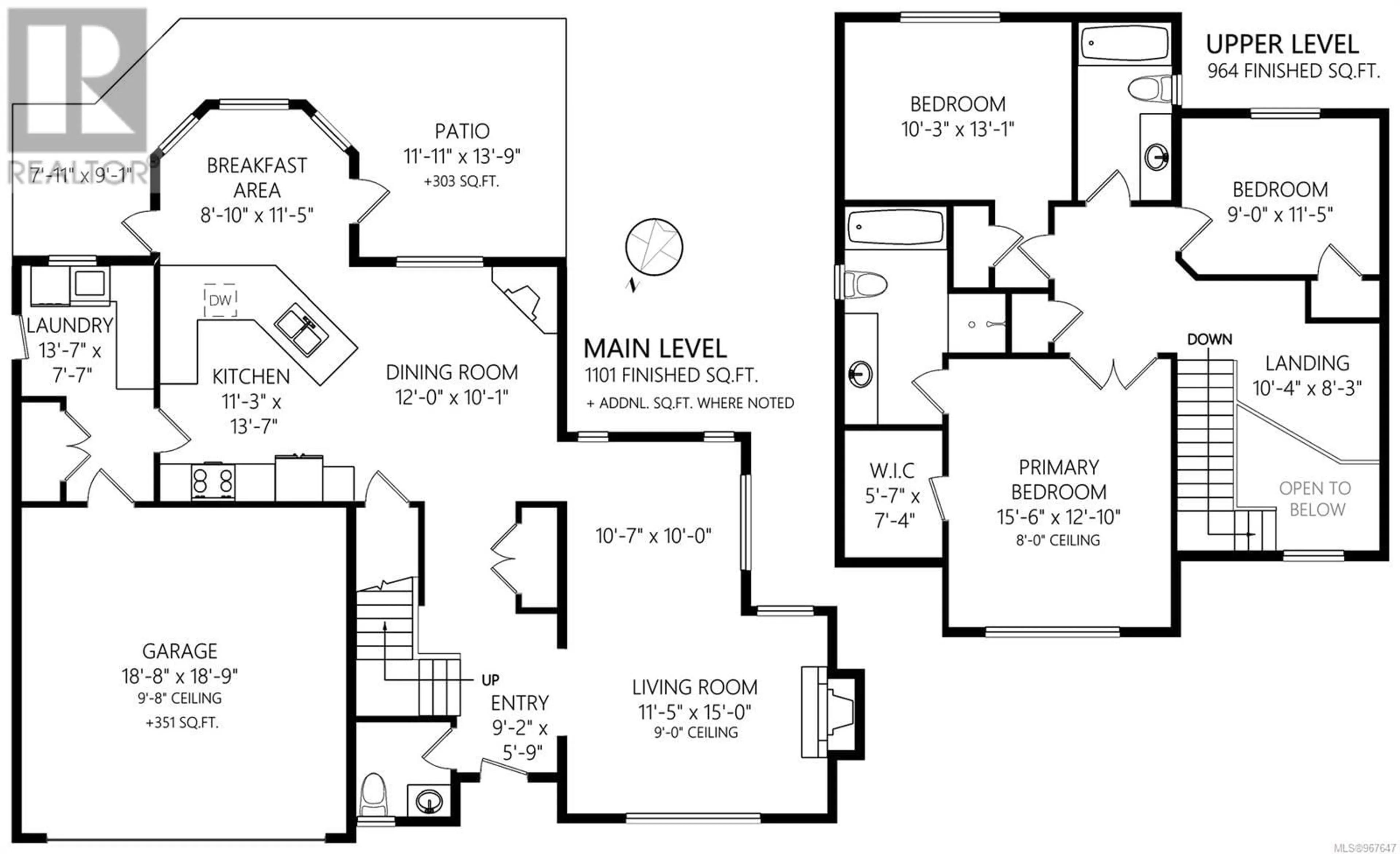 Floor plan for 2561 Magnum Pl, View Royal British Columbia V9B6C9