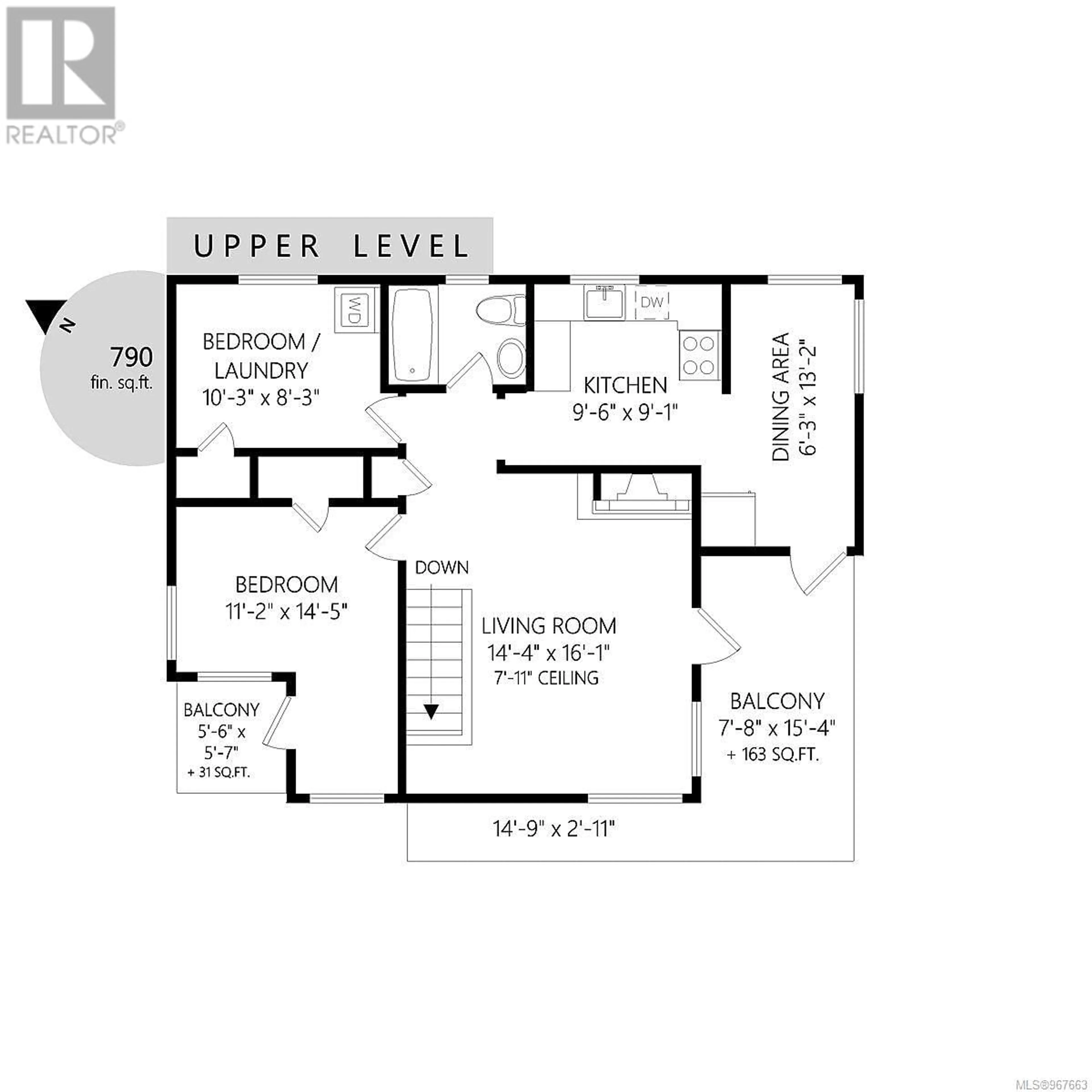 Floor plan for 1151/1153 Finlayson St, Victoria British Columbia V8T2T8