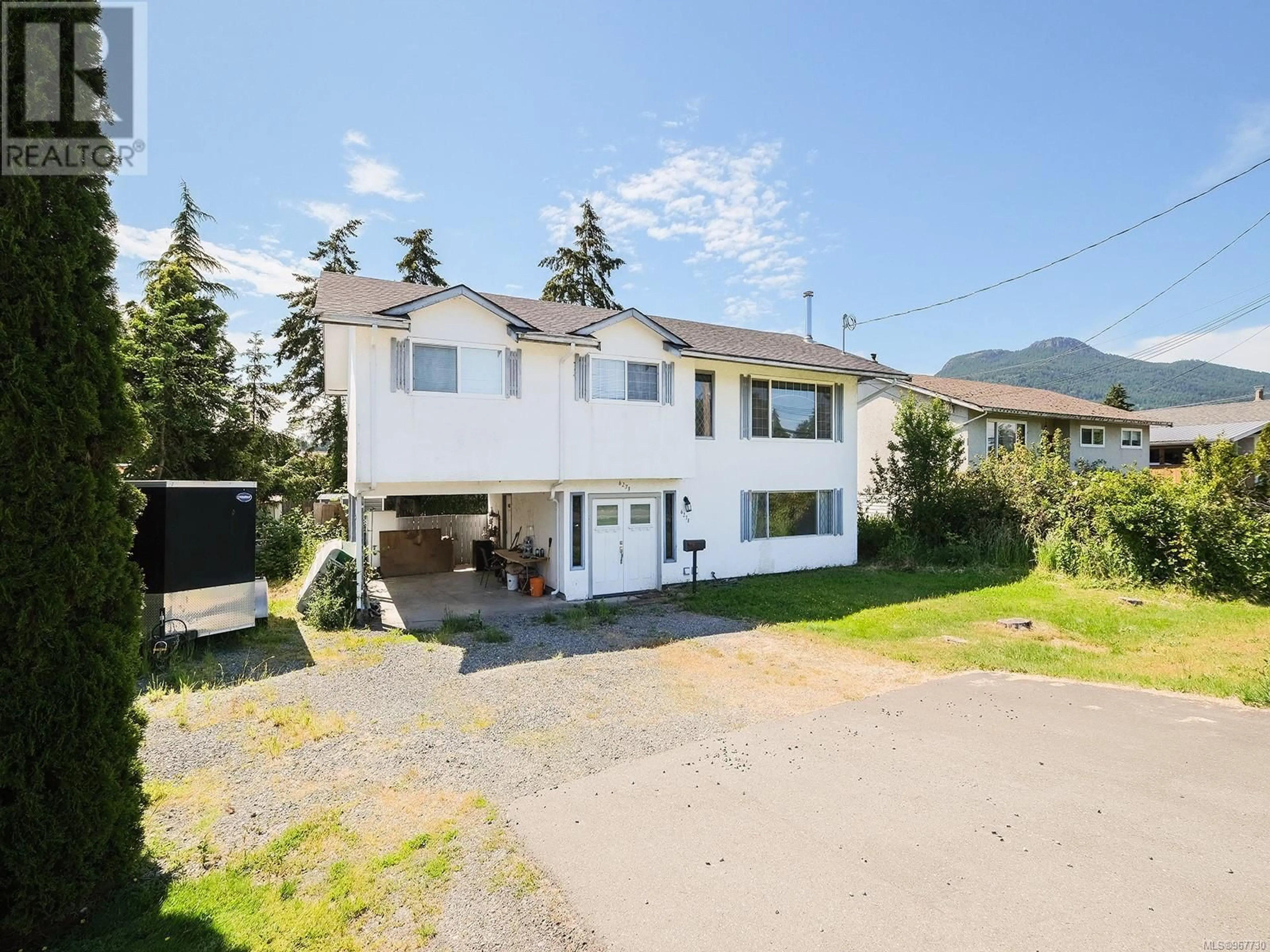 Frontside or backside of a home, the street view for 6278 Somenos Rd, Duncan British Columbia V9L4E9