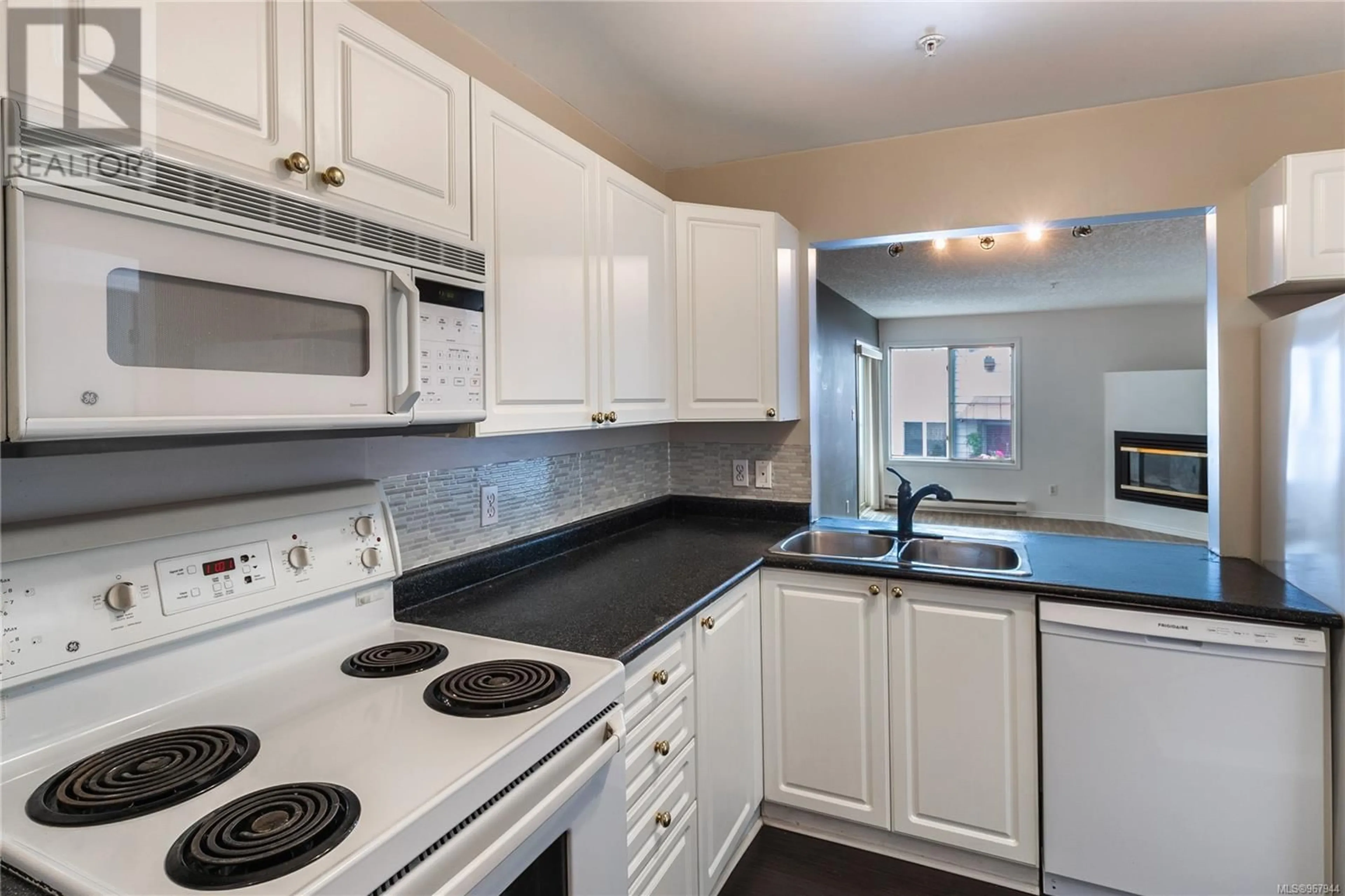 Standard kitchen for 205 1632 Crescent View Dr, Nanaimo British Columbia V9S2N4