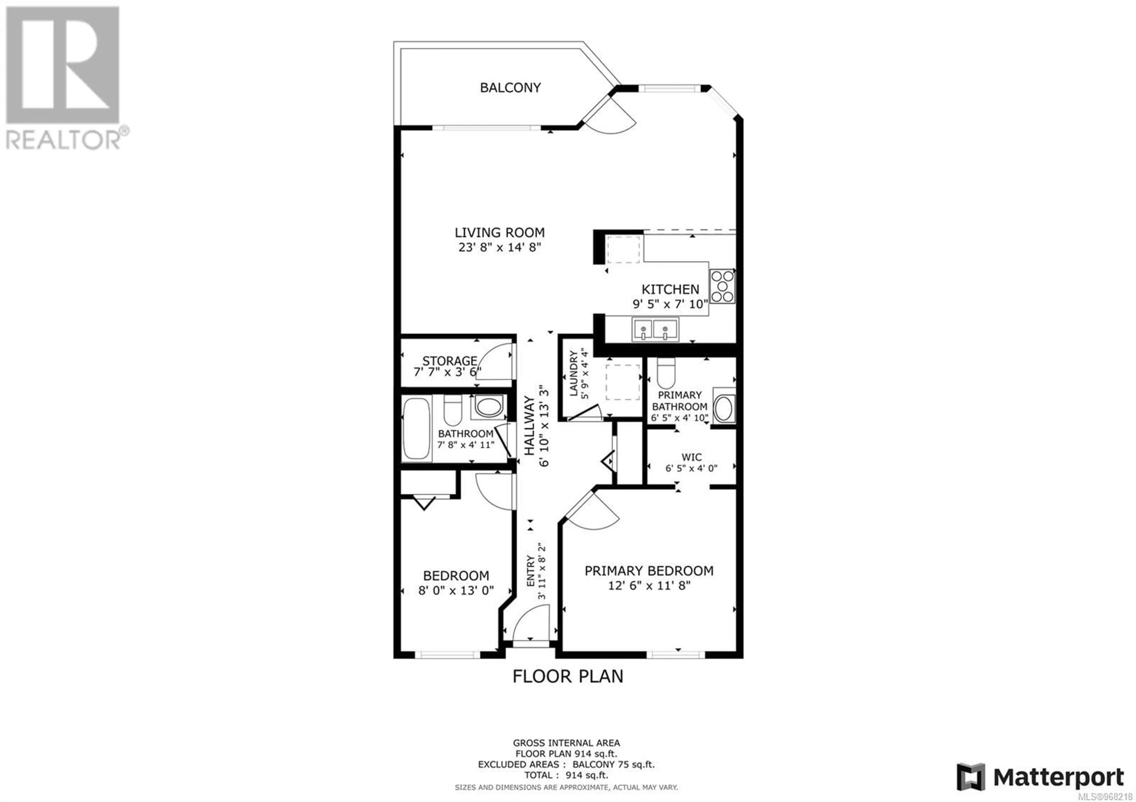 Floor plan for 4G 690 Colwyn St, Campbell River British Columbia V9W2X1