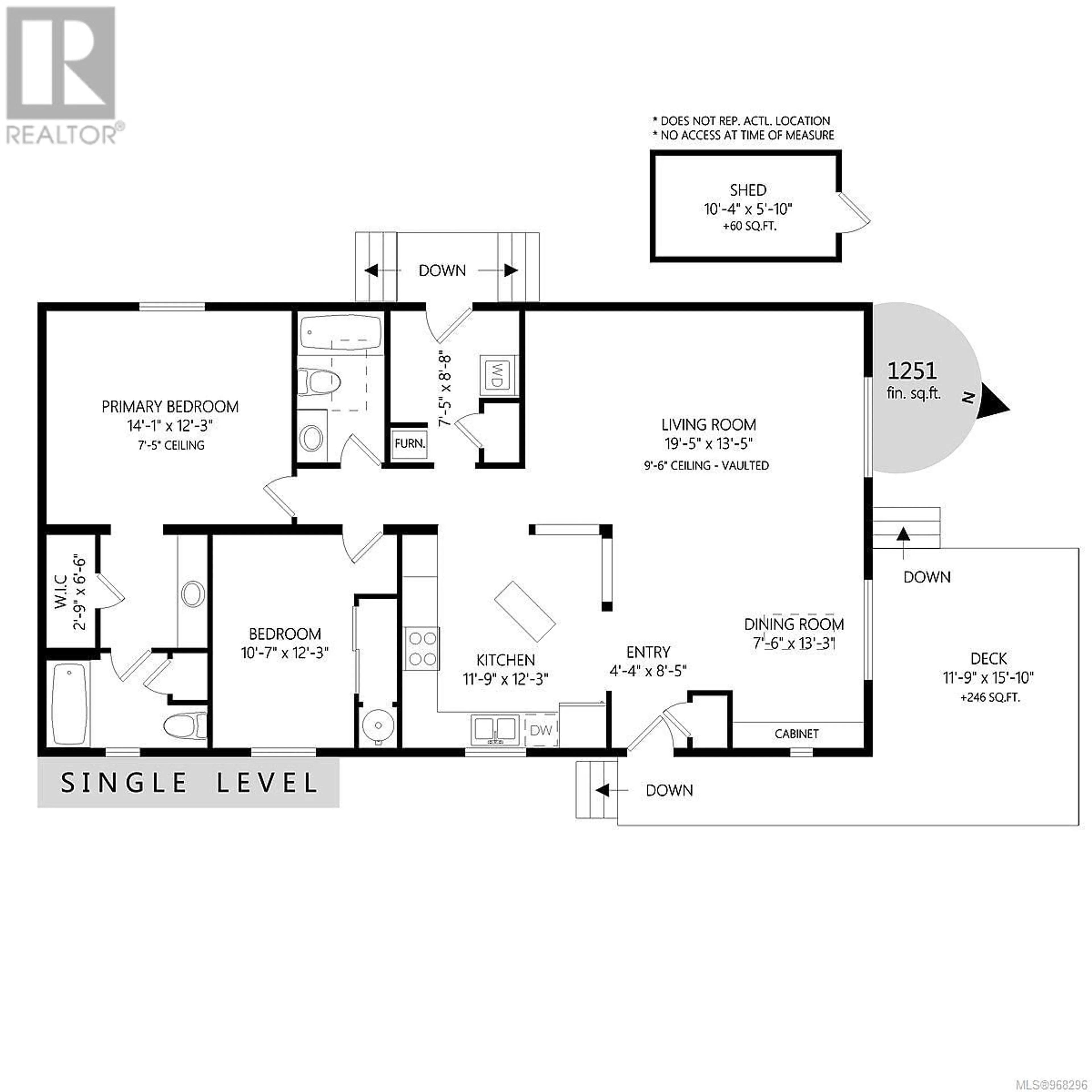 Floor plan for 44 10980 Westdowne Rd, Ladysmith British Columbia V9G1X4