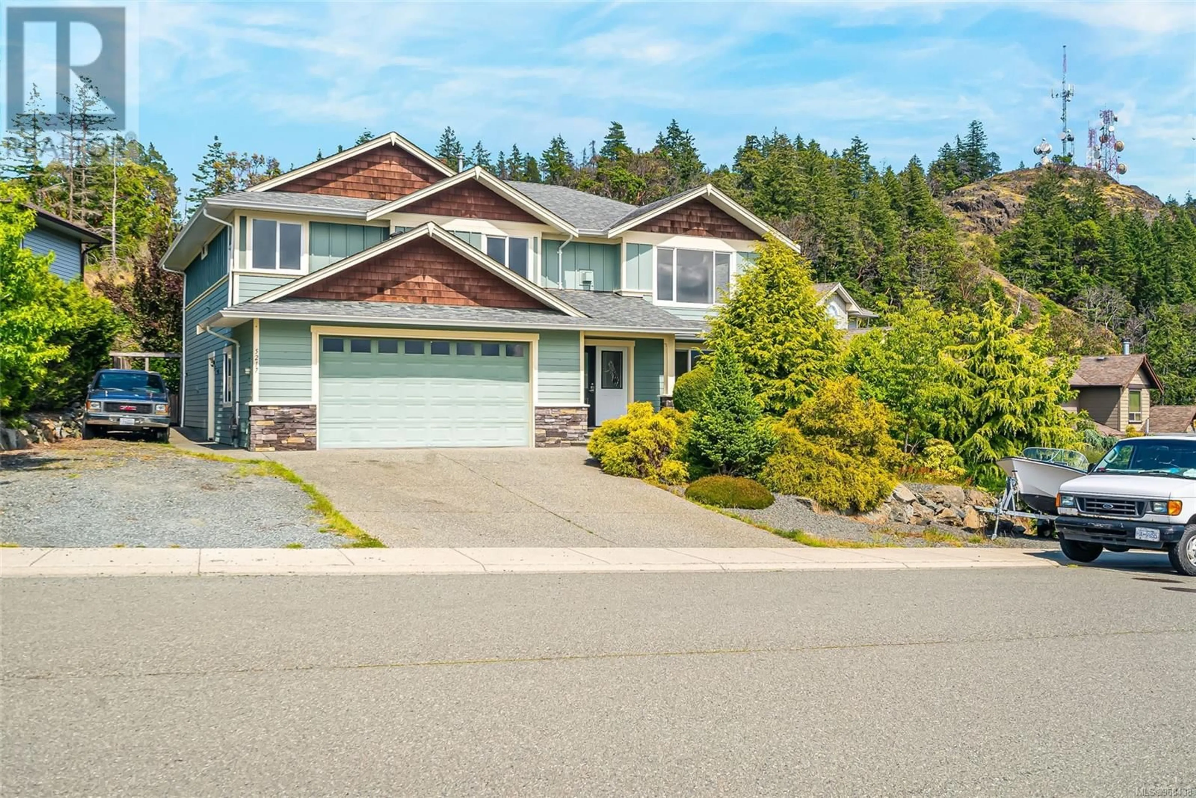 Frontside or backside of a home for 5217 Cougar Trail Rd, Nanaimo British Columbia V9T6R6