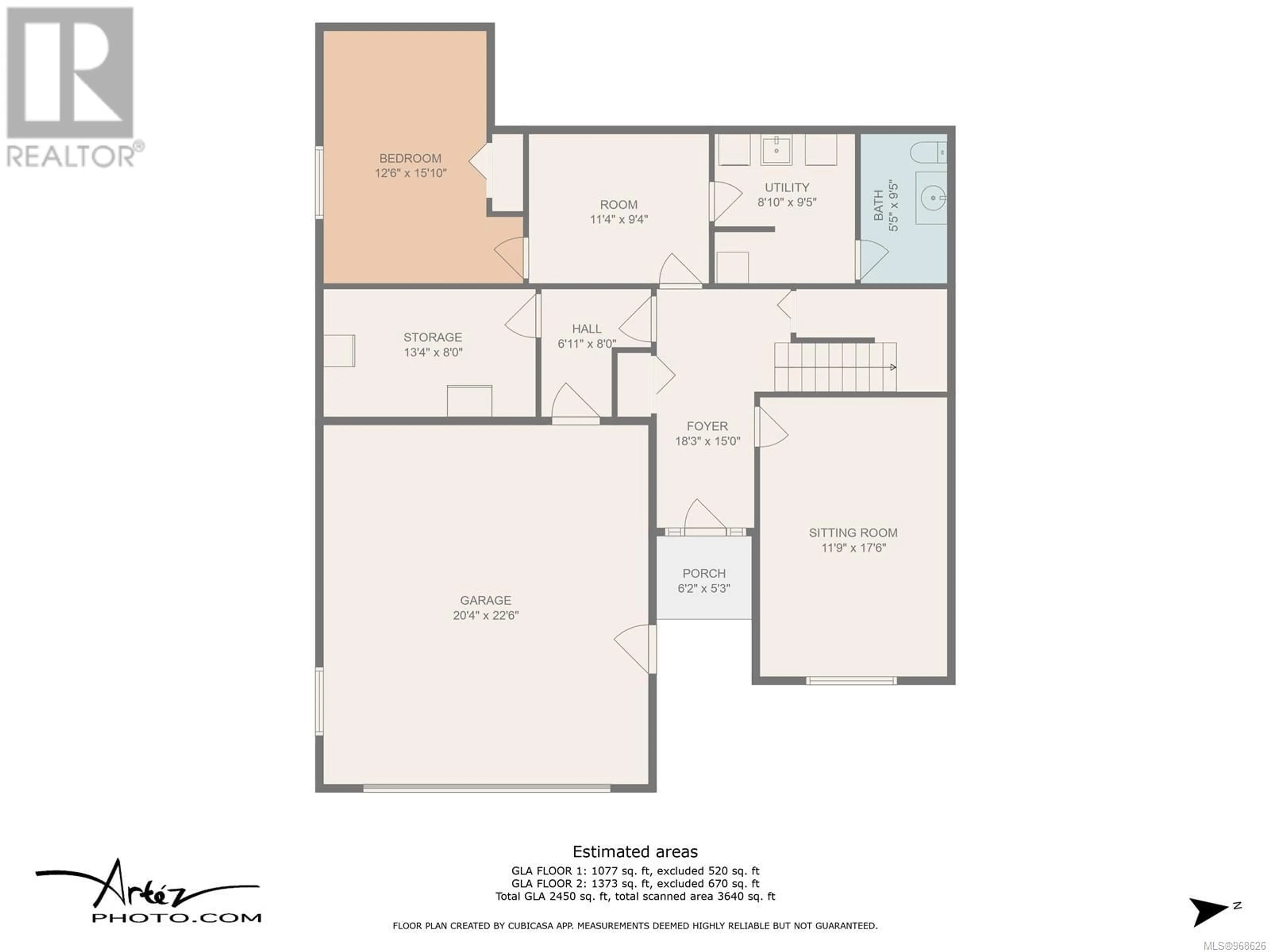 Floor plan for 840 Sivers Pl, Ladysmith British Columbia V9G1N4