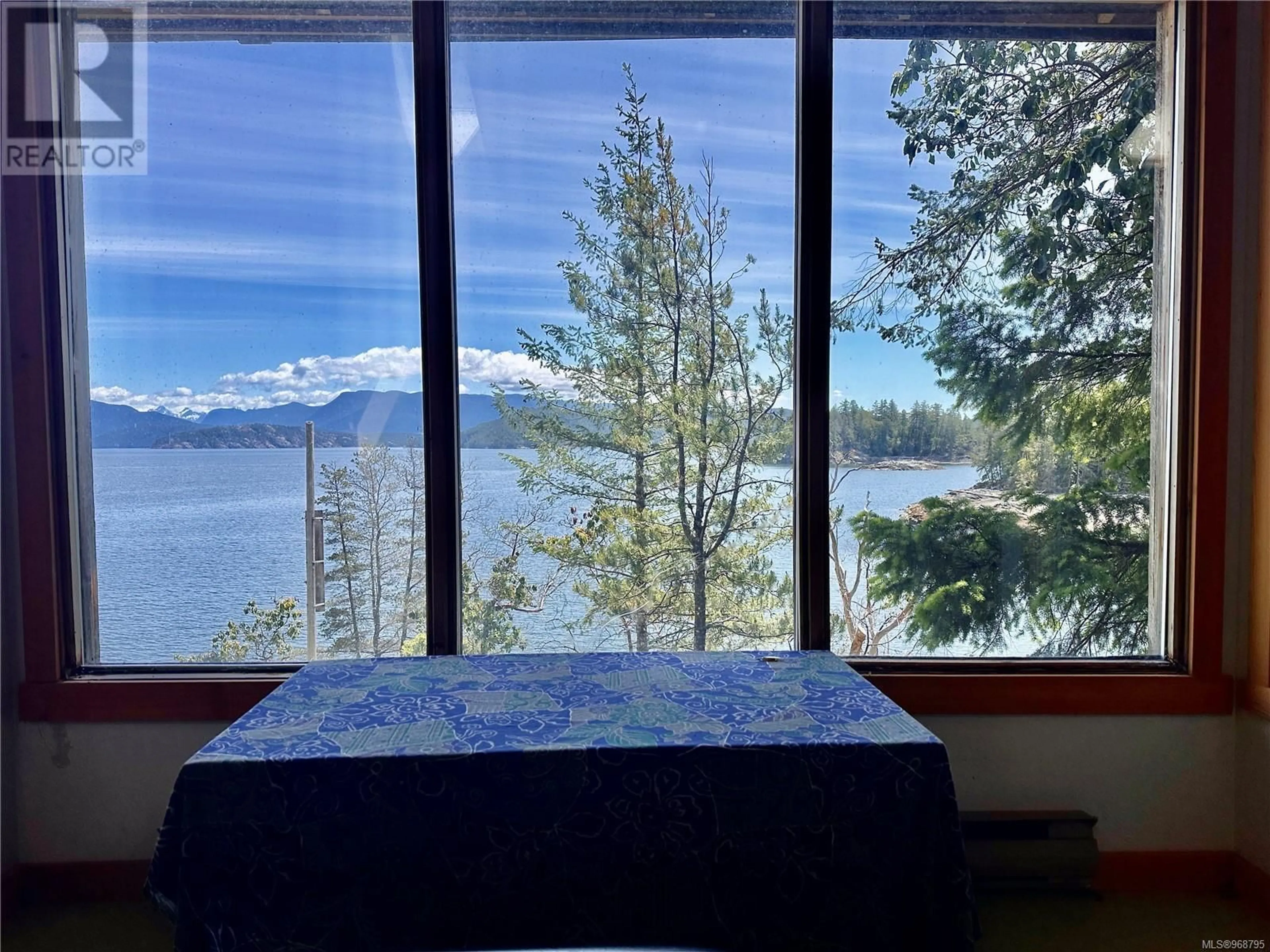 Dining room, floor is not visible for Site 8 1815 Tiber Bay Rd, Cortes Island British Columbia V0P1K0