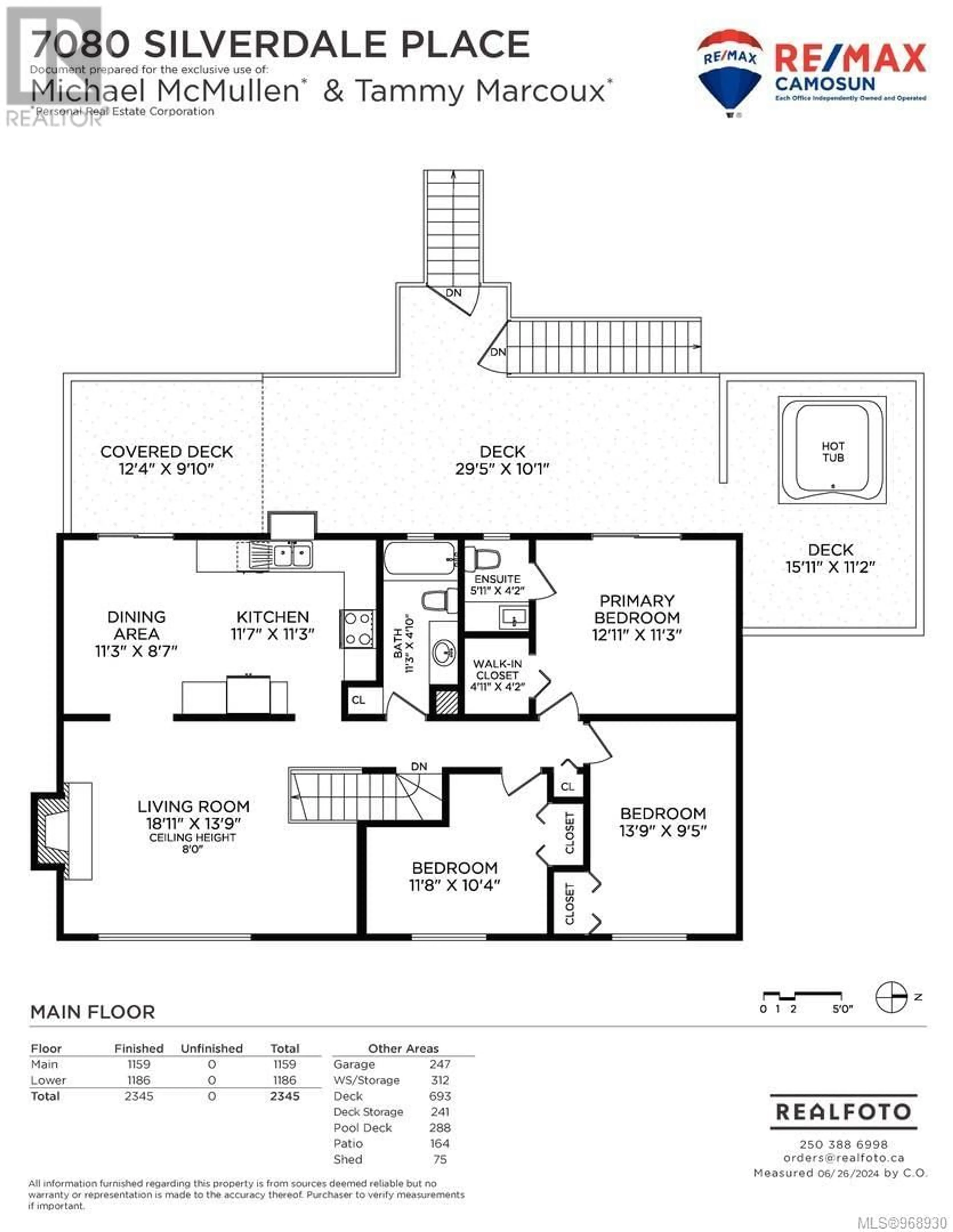Floor plan for 7080 Silverdale Pl, Central Saanich British Columbia V8M1G9