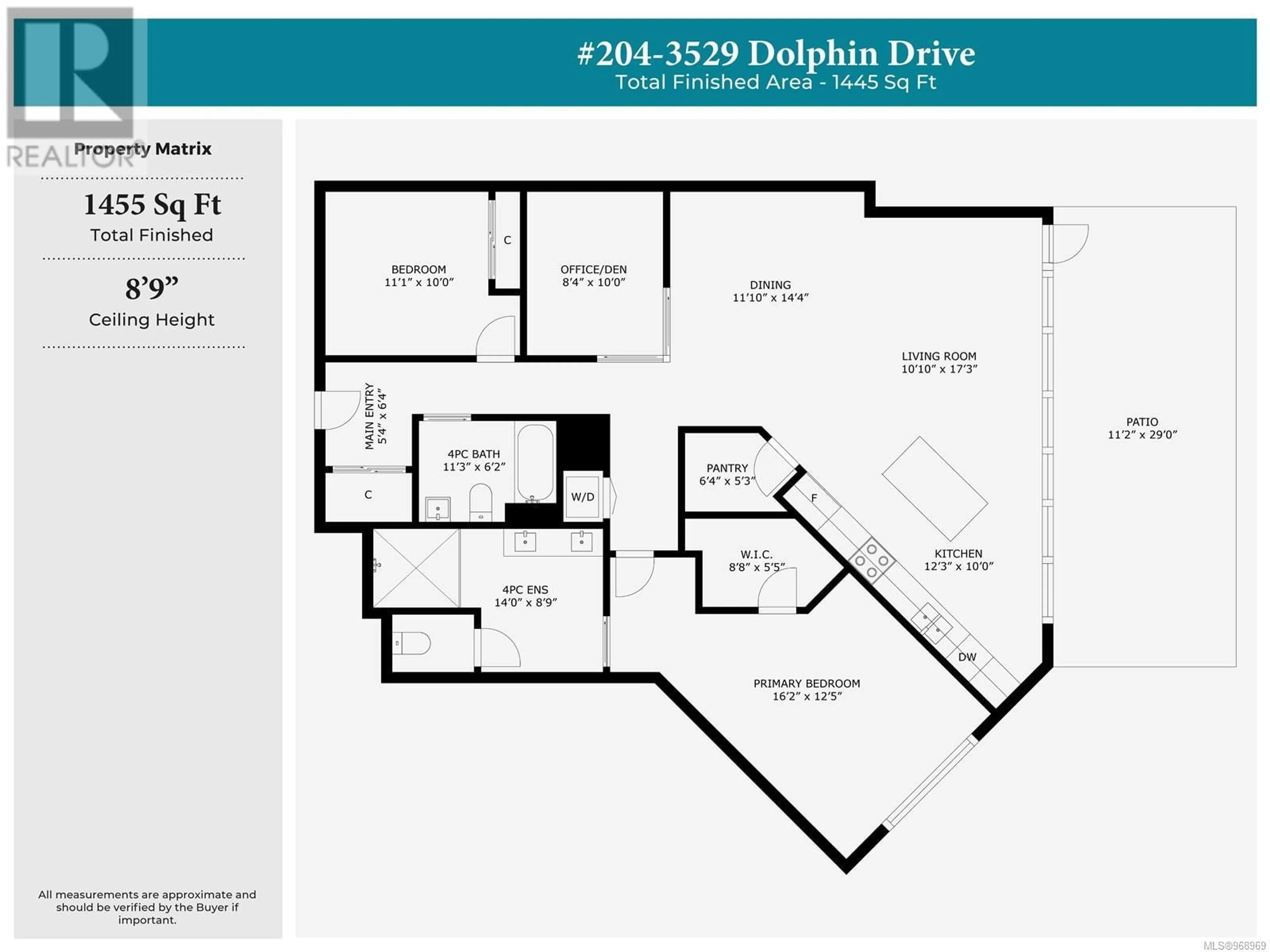 Floor plan for 204 3529 Dolphin Dr, Nanoose Bay British Columbia V9P9K1