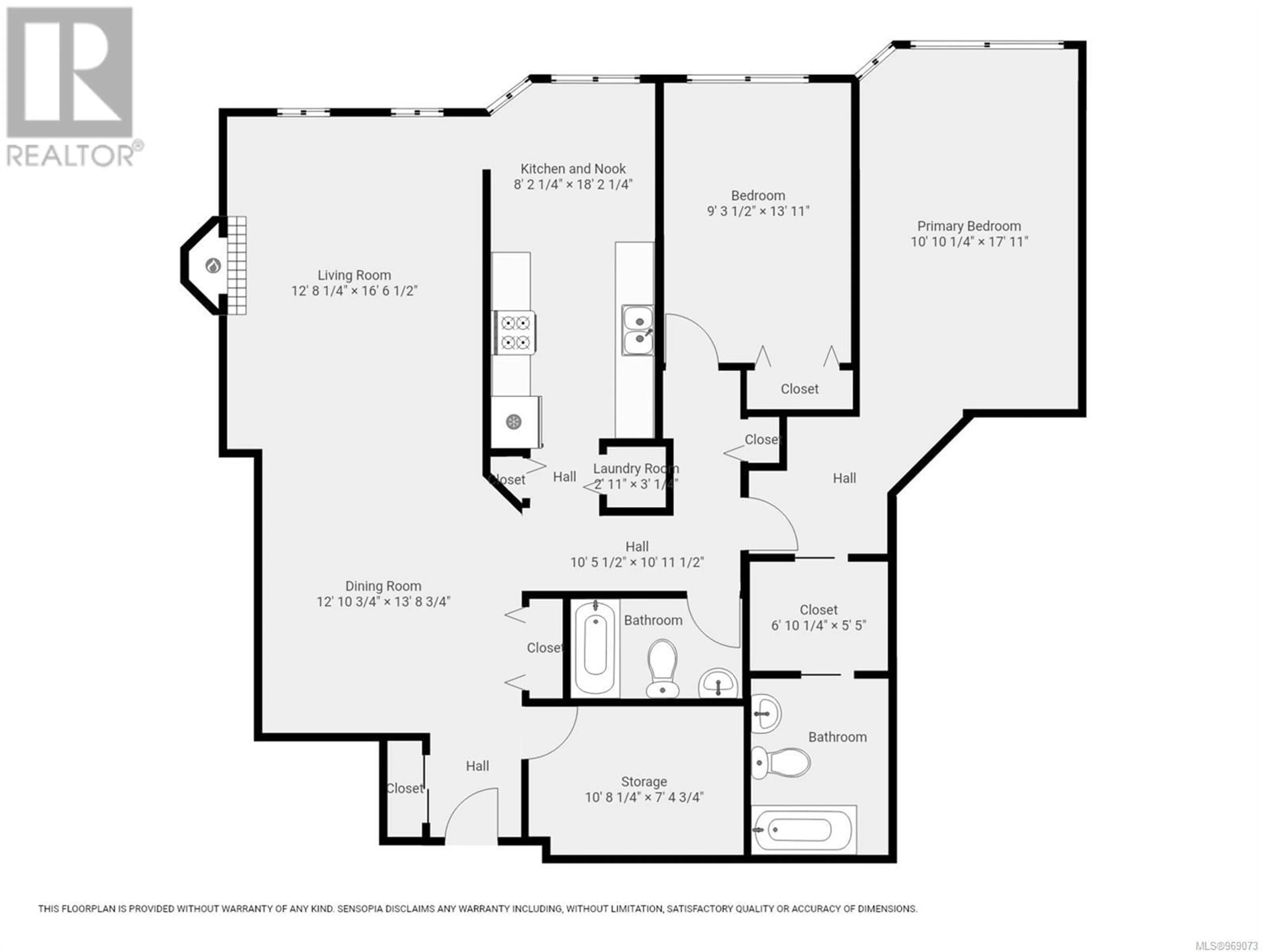 Floor plan for 306 9 Adams Rd, Campbell River British Columbia V9W1R9