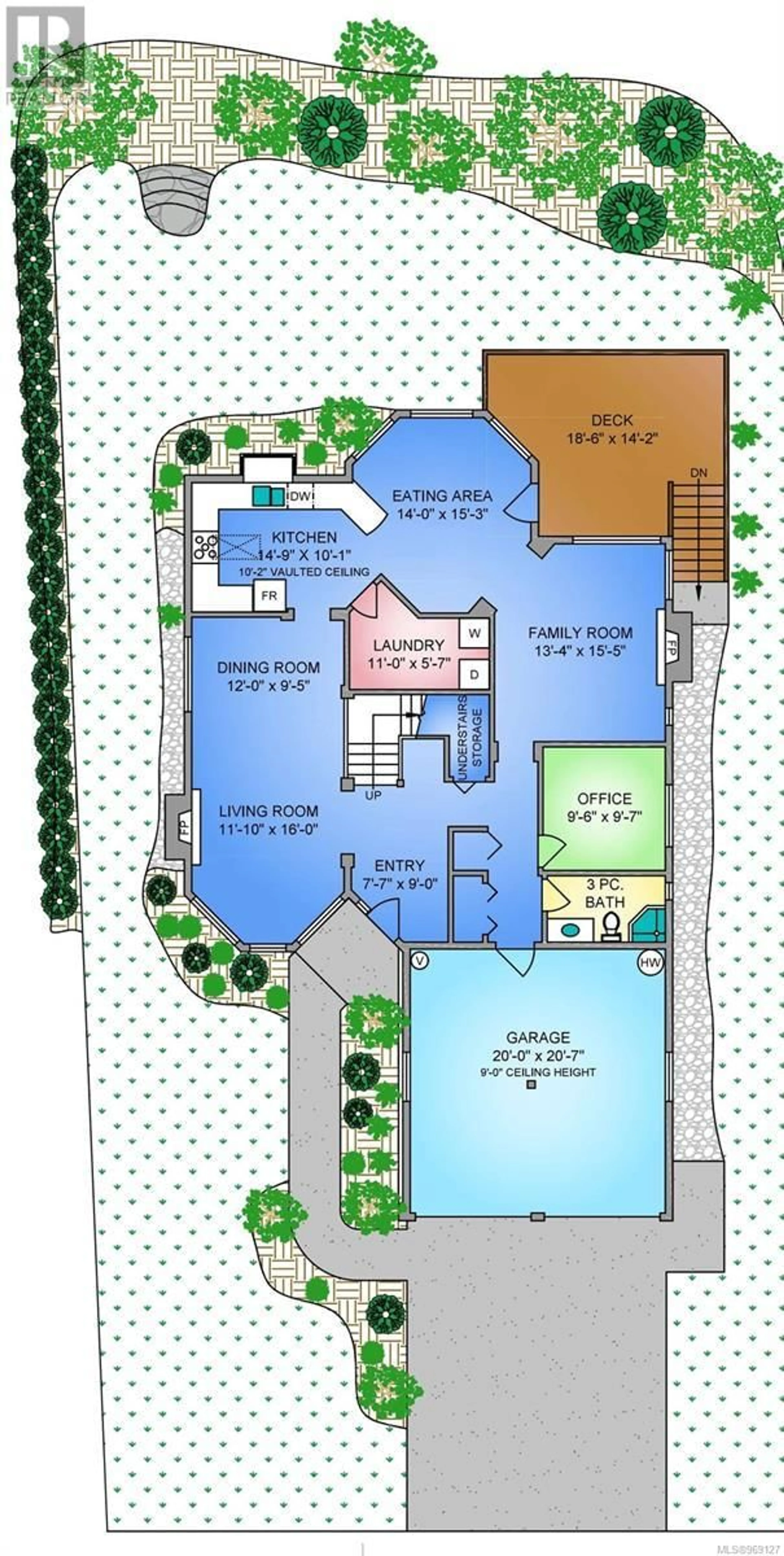 Floor plan for 2215 Meadow Vale Dr, View Royal British Columbia V9B6J2