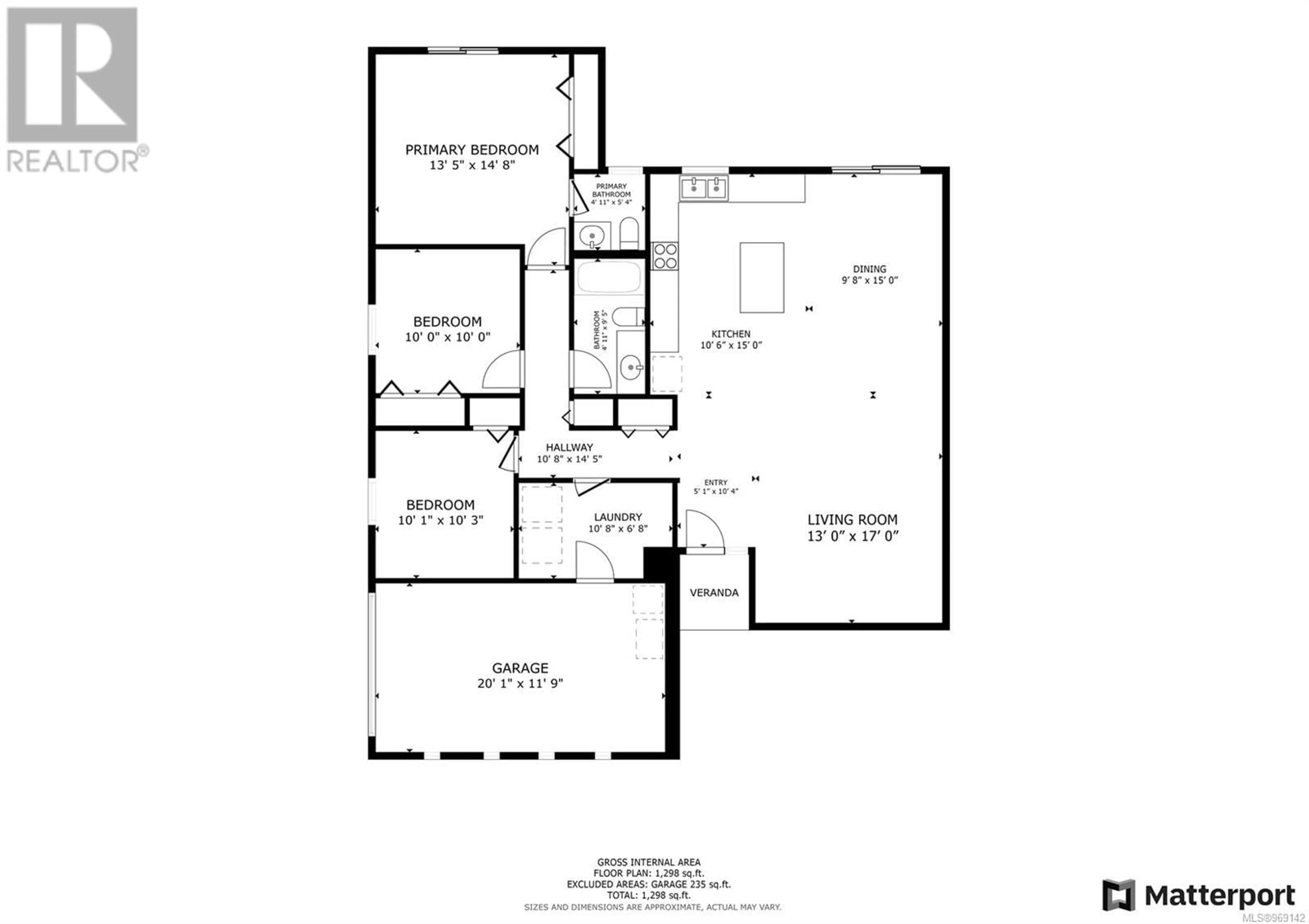 Floor plan for 2260 Albea Rd, Campbell River British Columbia V9W6H4