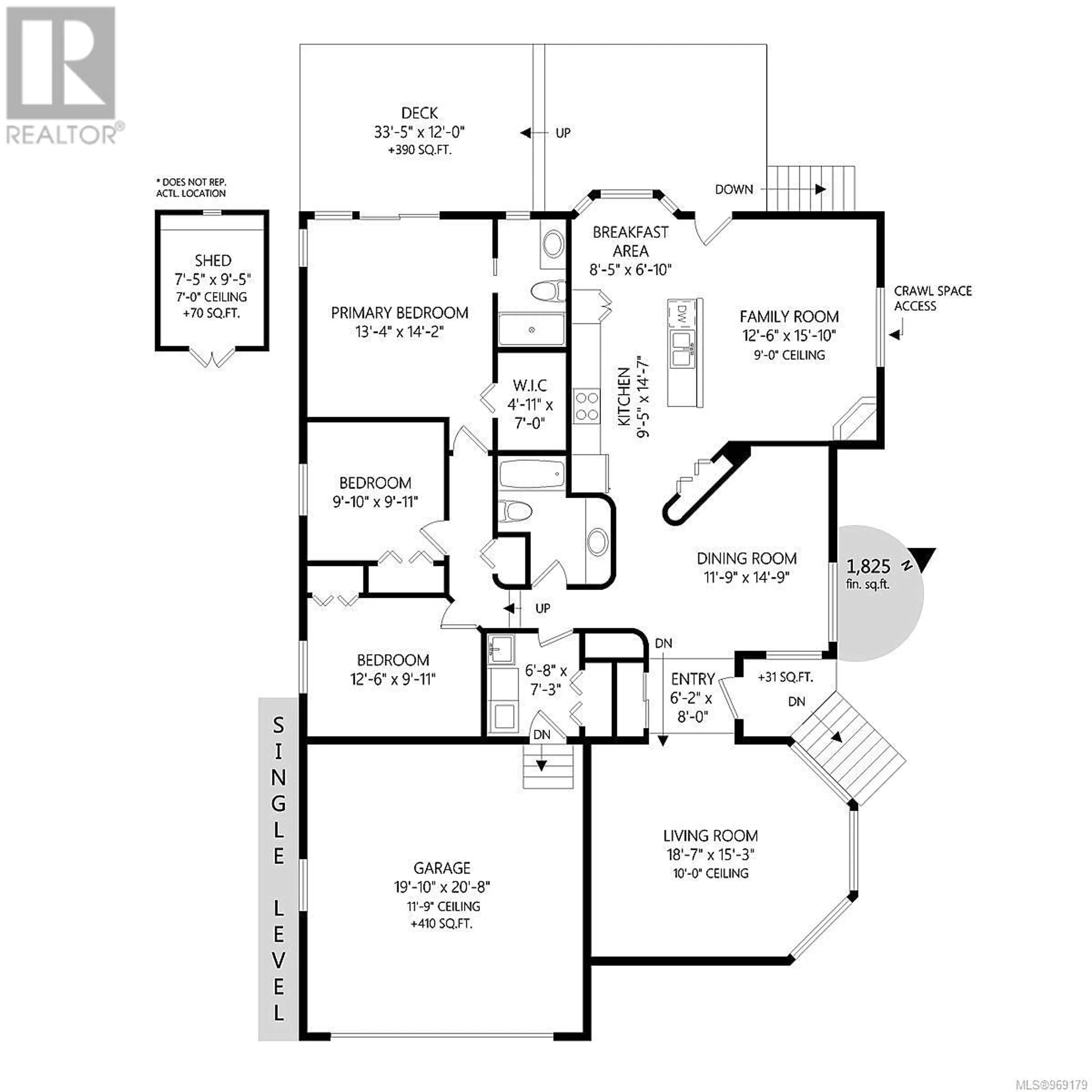 Floor plan for 532 Louise Rd, Ladysmith British Columbia V0R2E0