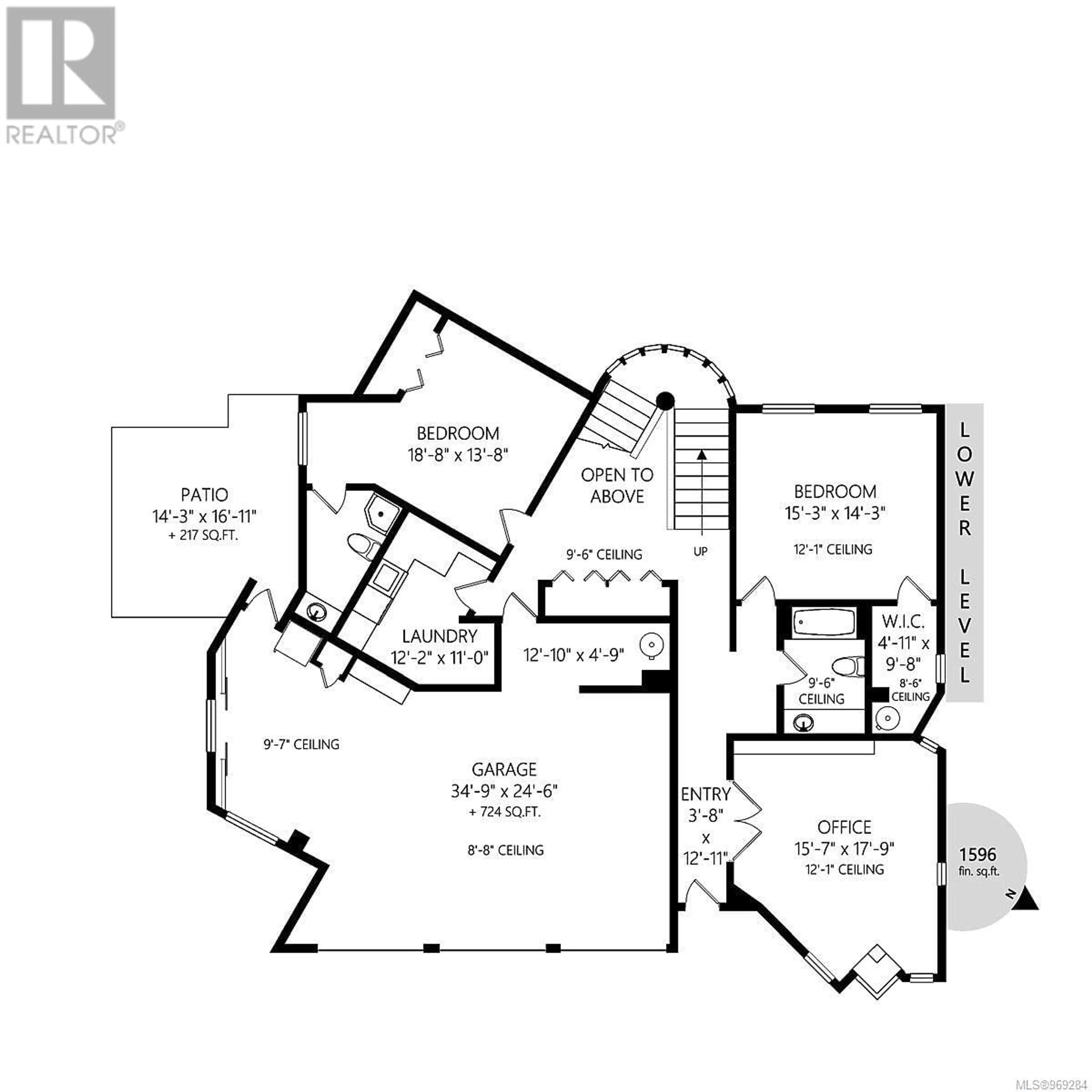 Floor plan for 5013 Georgia Park Terr, Saanich British Columbia V8Y2B8