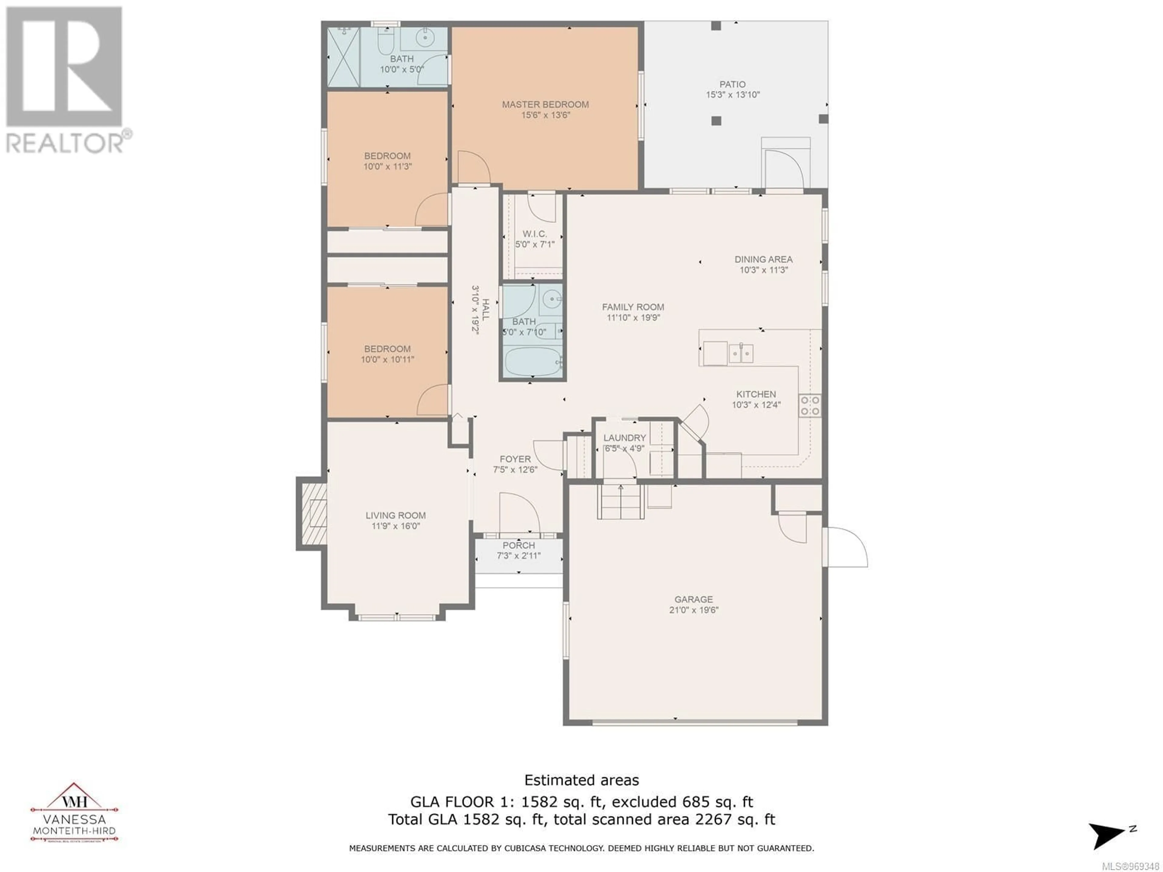 Floor plan for 500 Park Forest Dr, Campbell River British Columbia V9W0E3