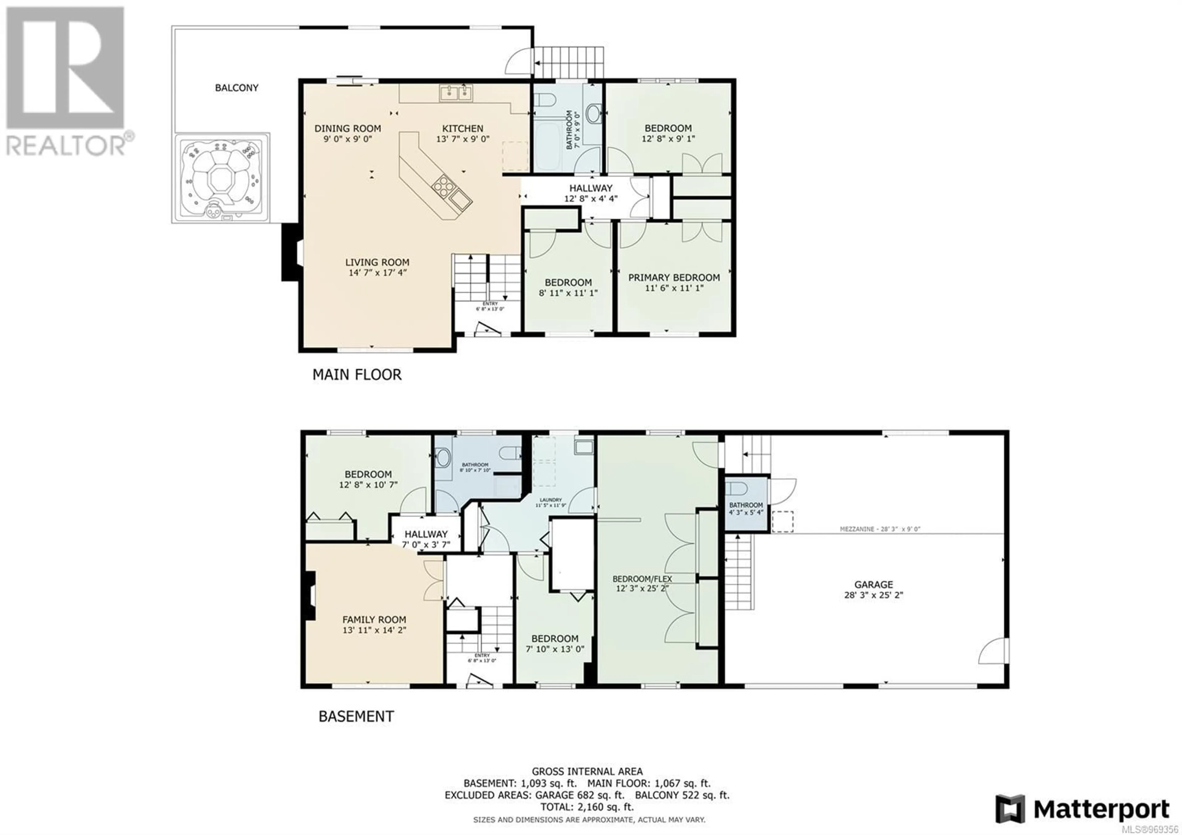 Floor plan for 540 Frederick Cres, Campbell River British Columbia V9W3Y7