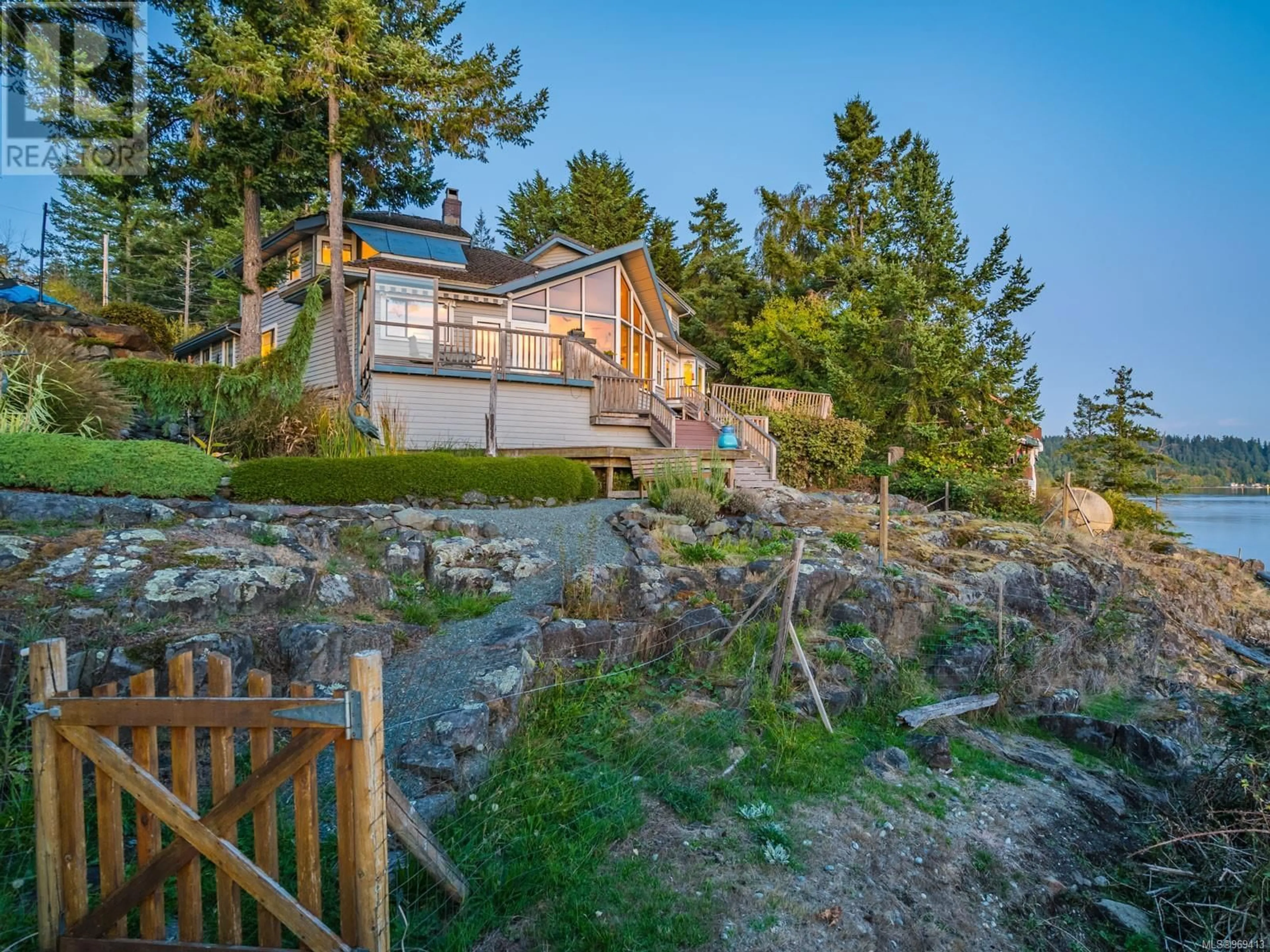 A pic from exterior of the house or condo, cottage for 751 Noble Rd, Quathiaski Cove British Columbia V0P1N0