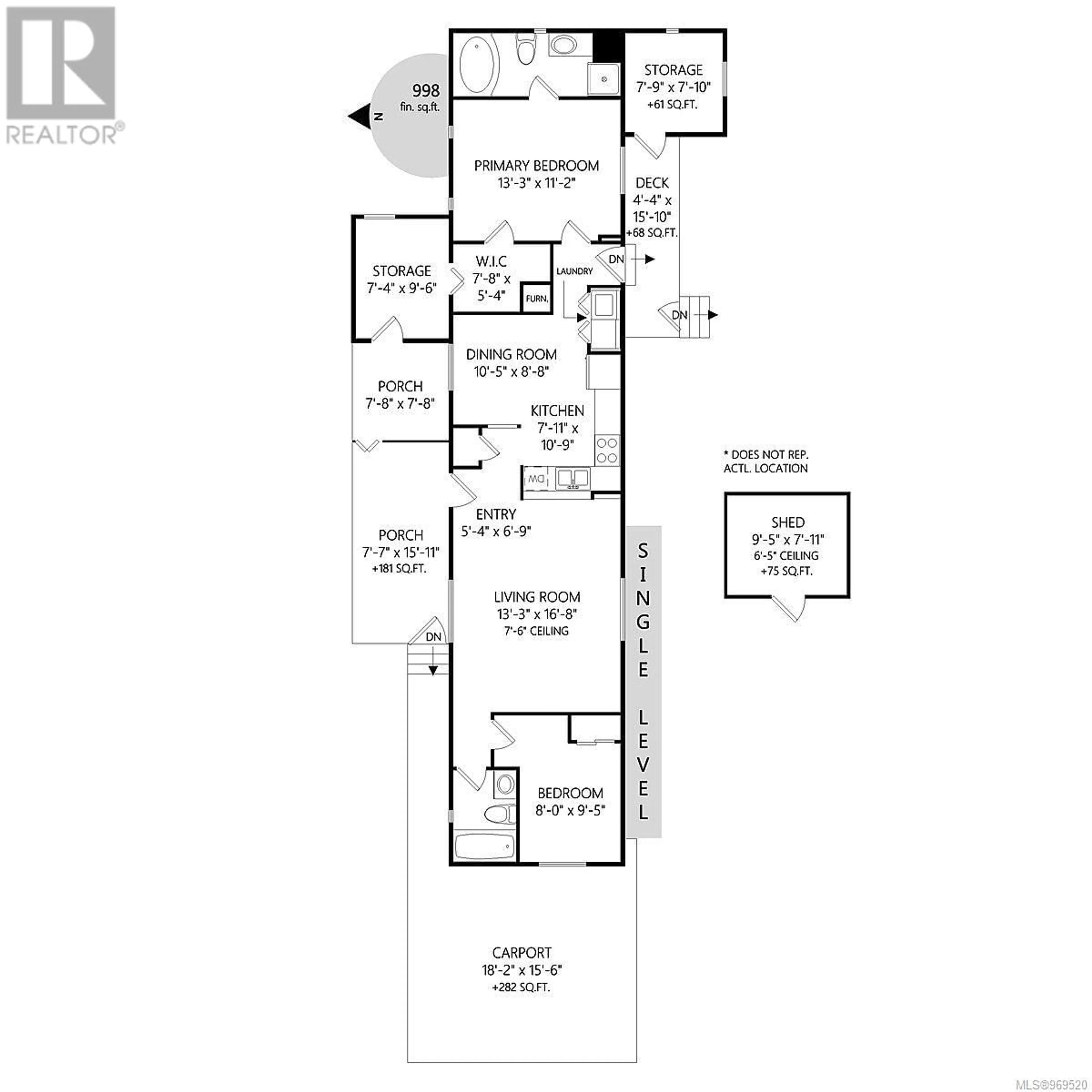 Floor plan for 30 1359 Cranberry Ave, Nanaimo British Columbia V9R6L5