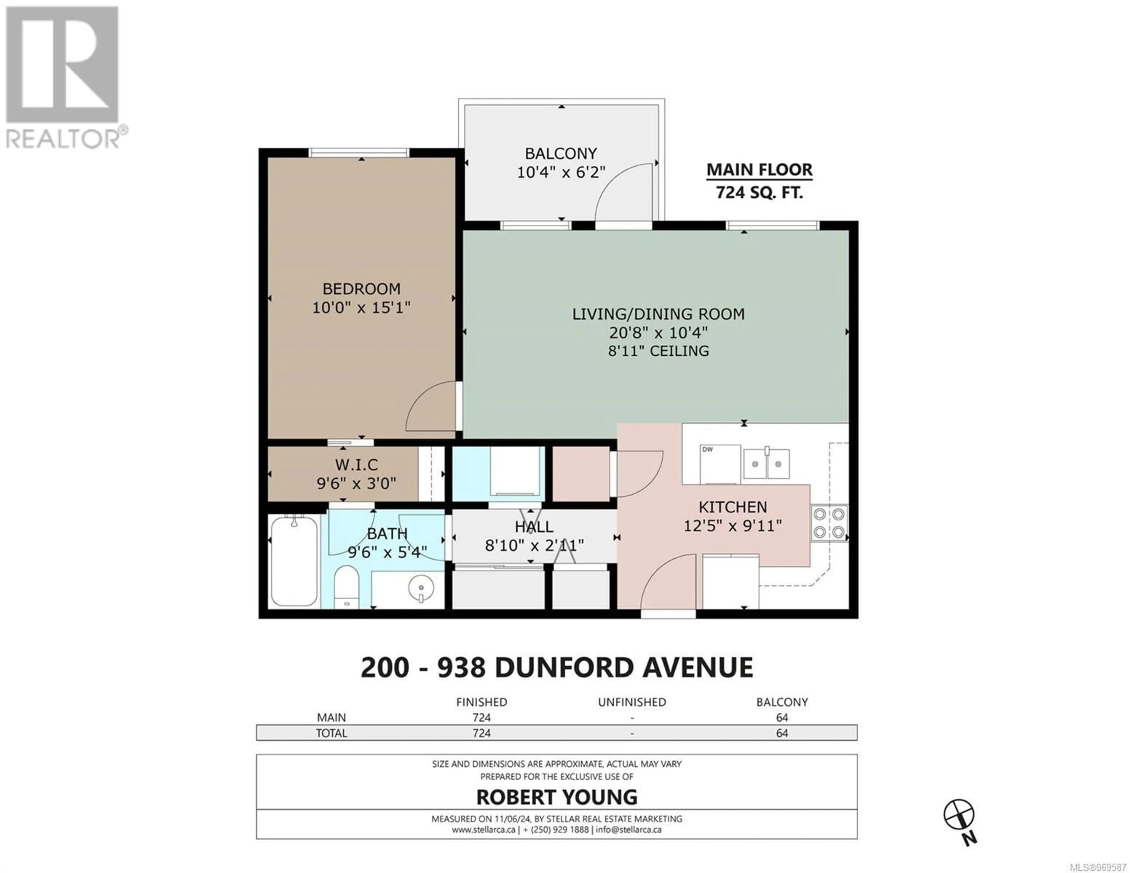 Floor plan for 200 938 Dunford Ave, Langford British Columbia V9B0M2