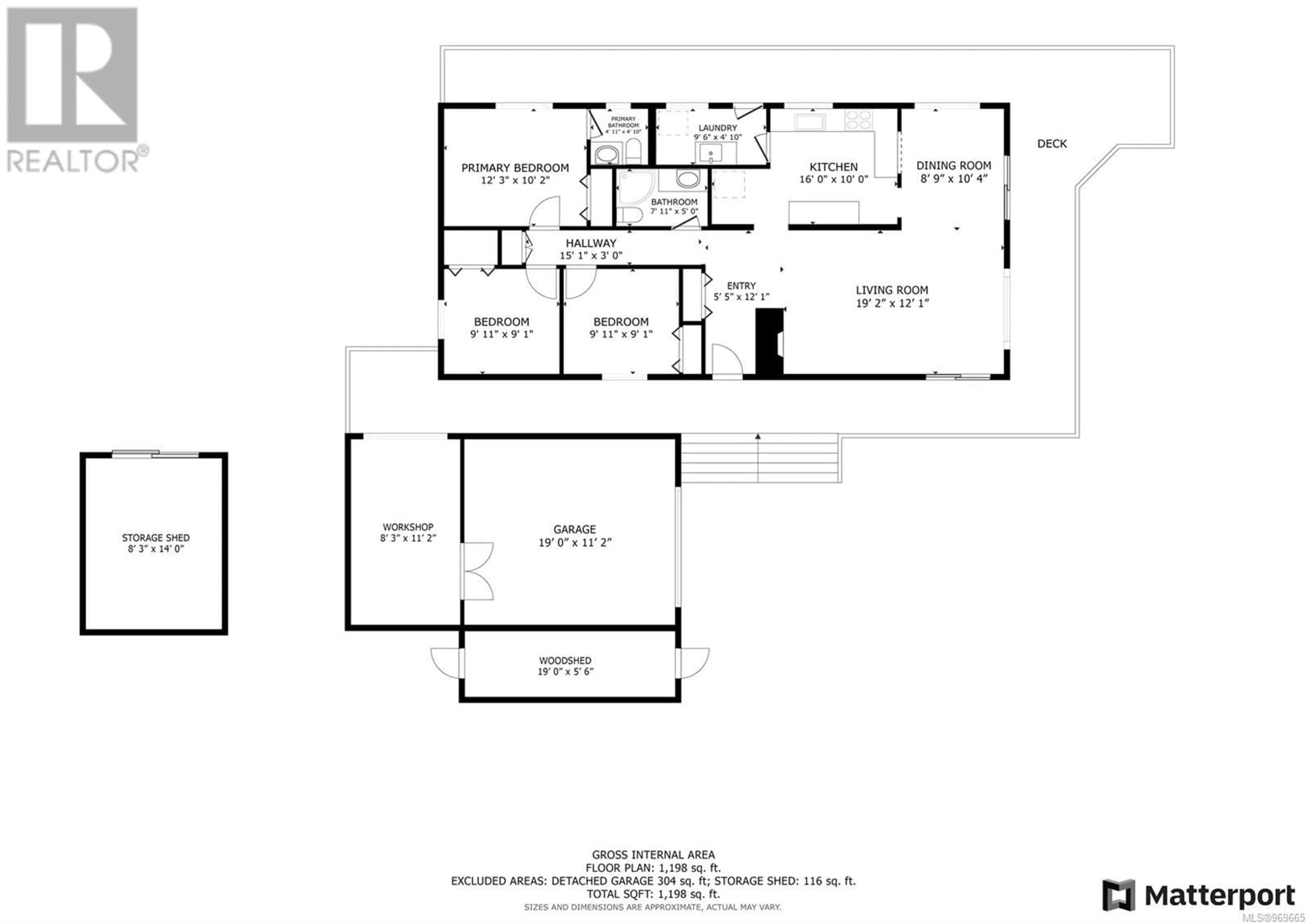 Floor plan for 672 Glenalan Rd, Campbell River British Columbia V9W5S3
