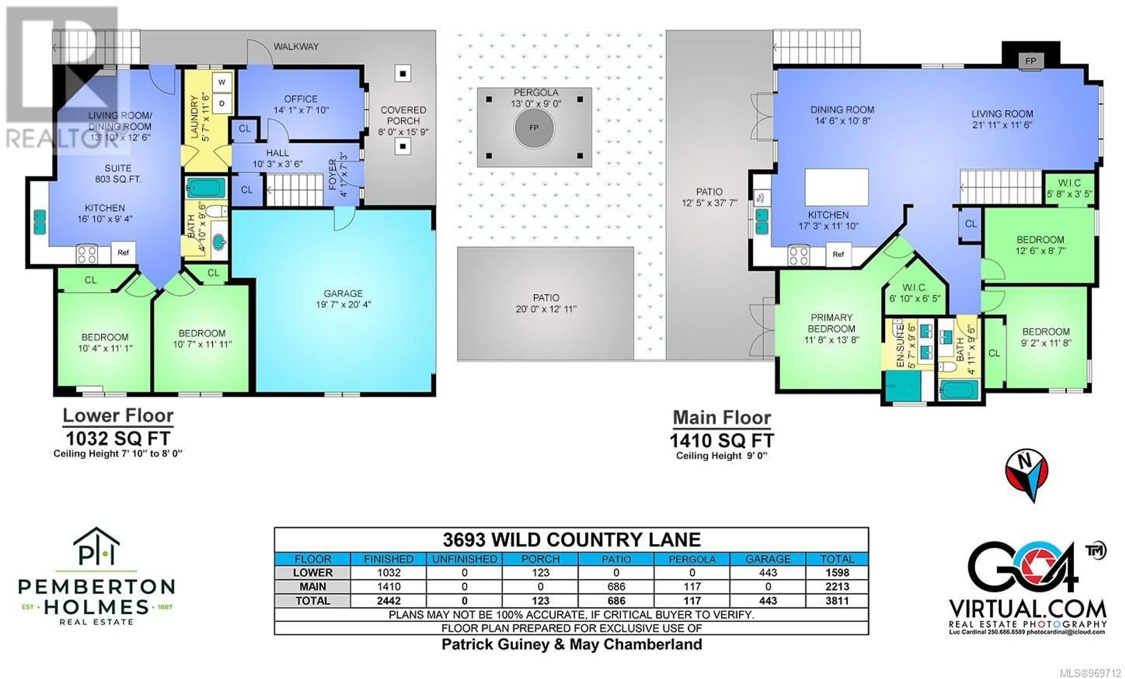 Floor plan for 3693 Wild Country Lane, Langford British Columbia V9C4M8