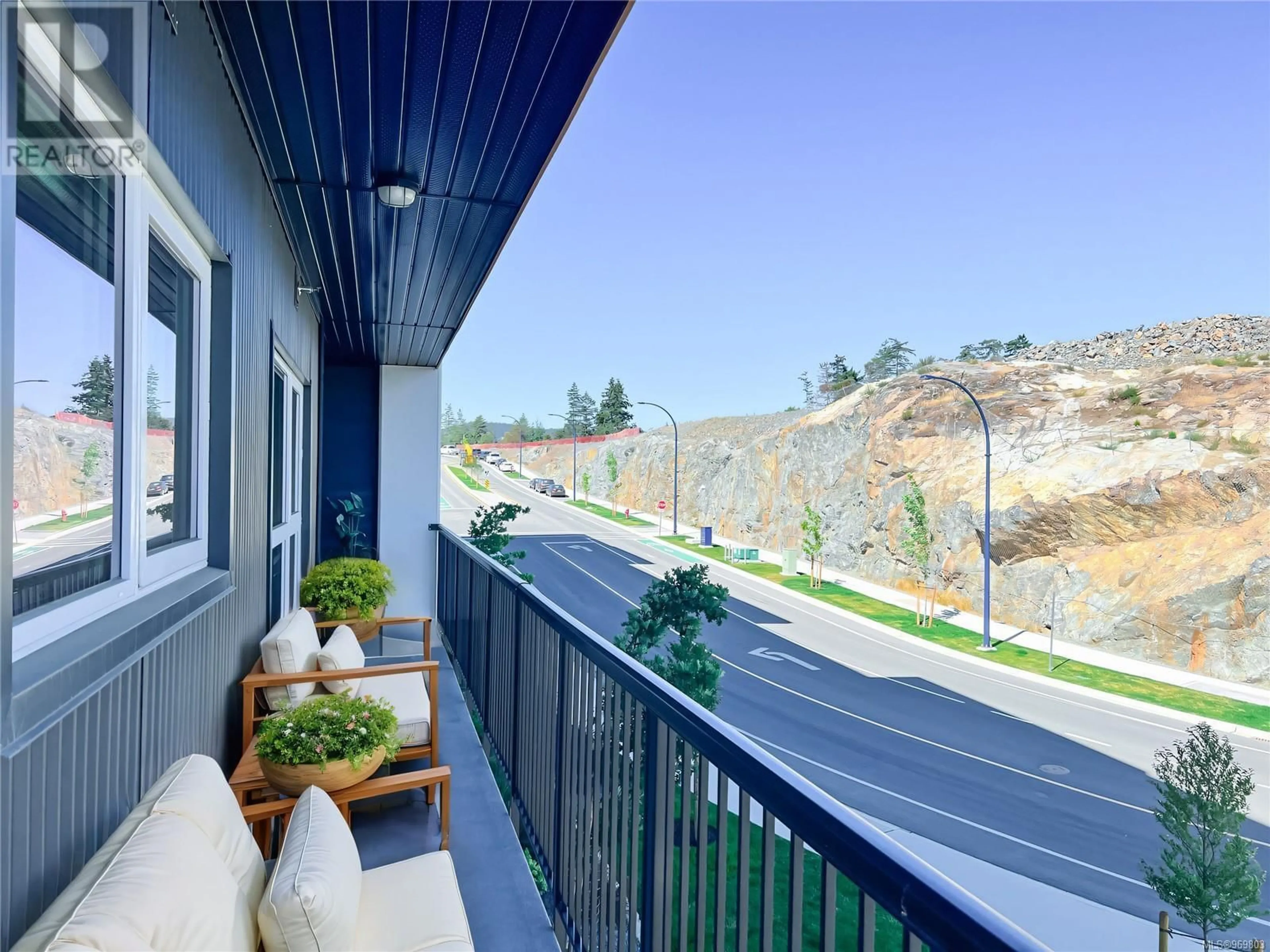 Balcony in the apartment for 211 2461 Gateway Rd, Langford British Columbia V9B6M6