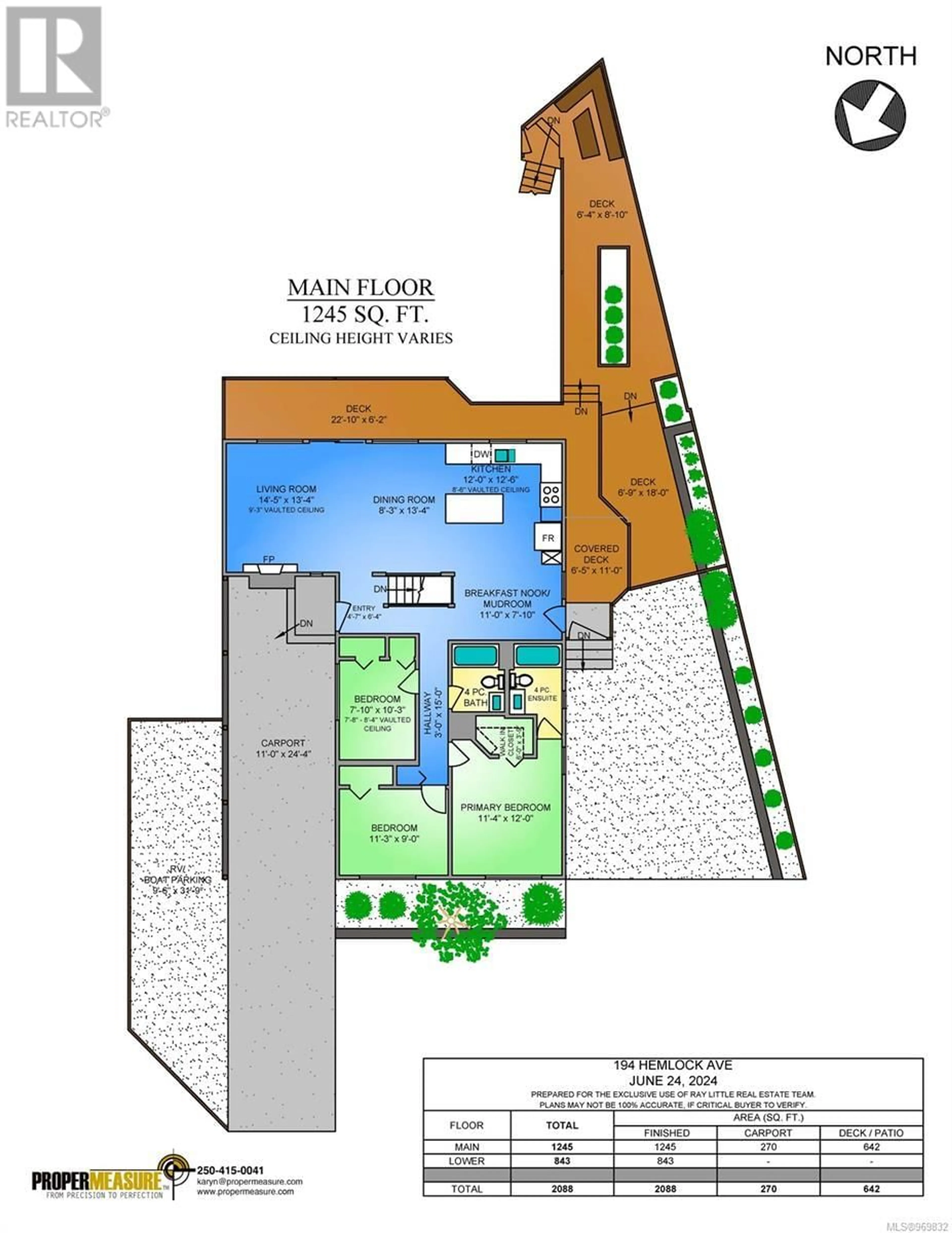 Floor plan for 194 Hemlock Ave, Duncan British Columbia V9L1J4