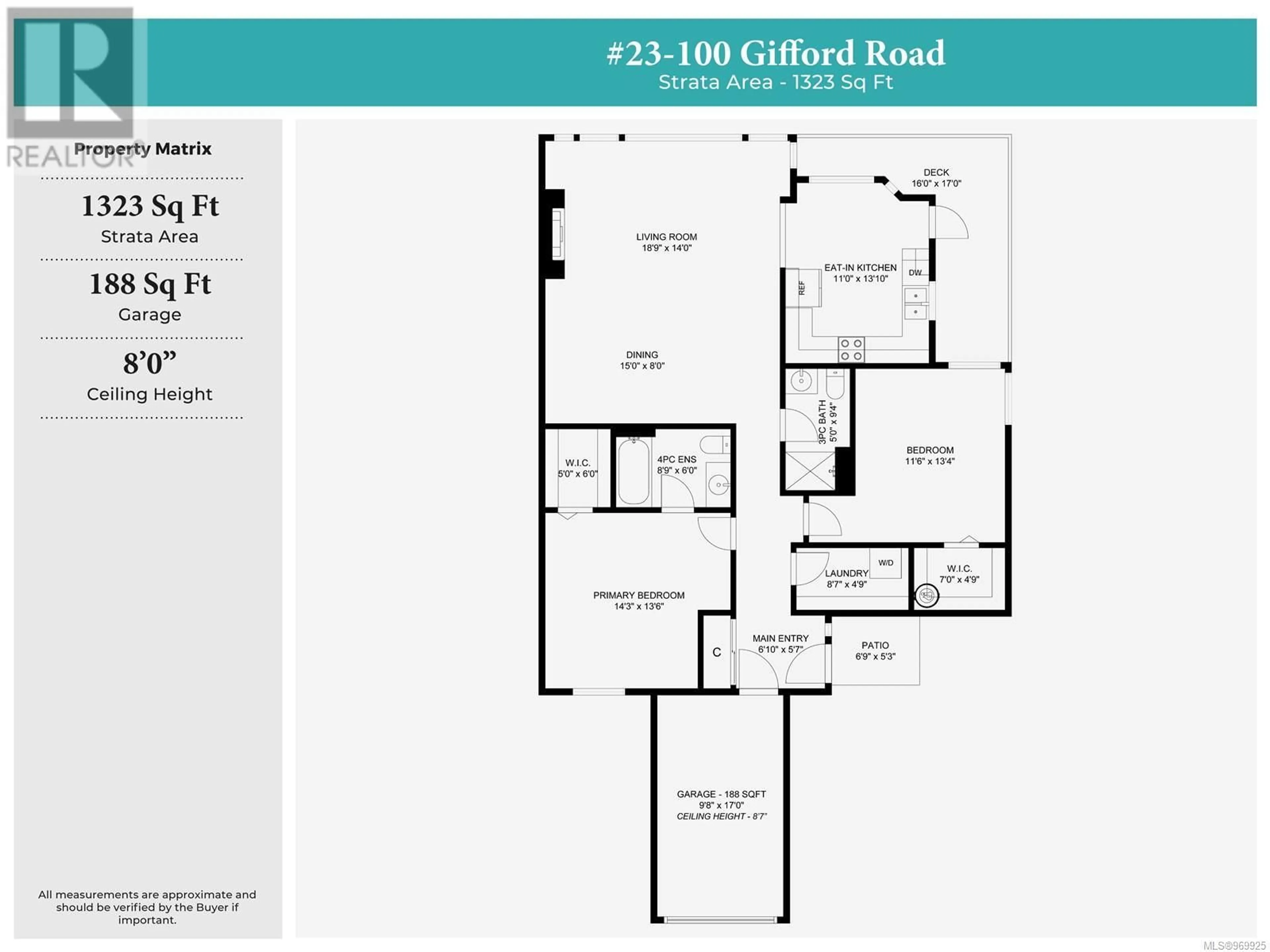 Floor plan for 23 100 Gifford Rd, Ladysmith British Columbia V9G1B8