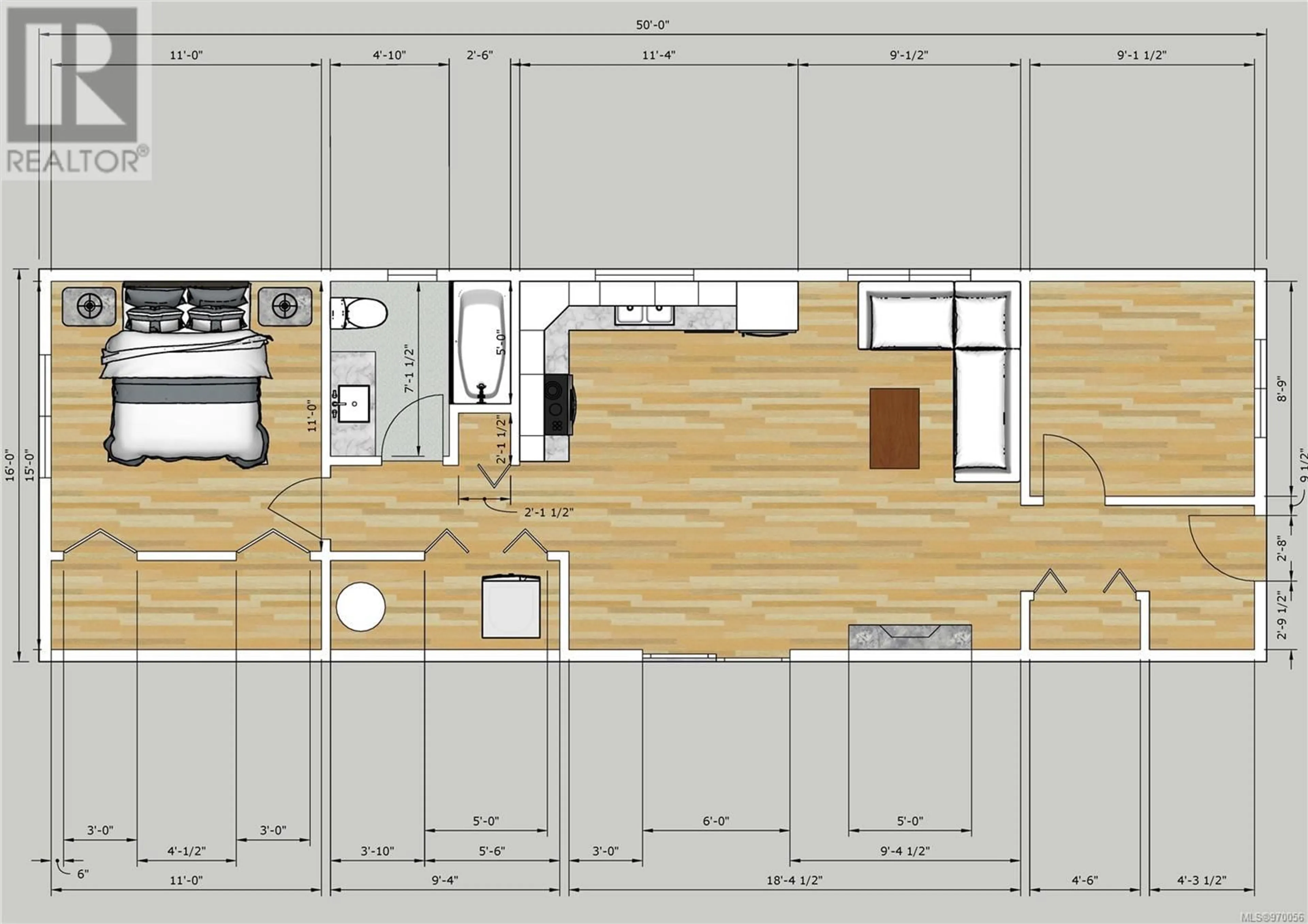 Floor plan for 102 3499 Henry Rd, Chemainus British Columbia V0R1K4