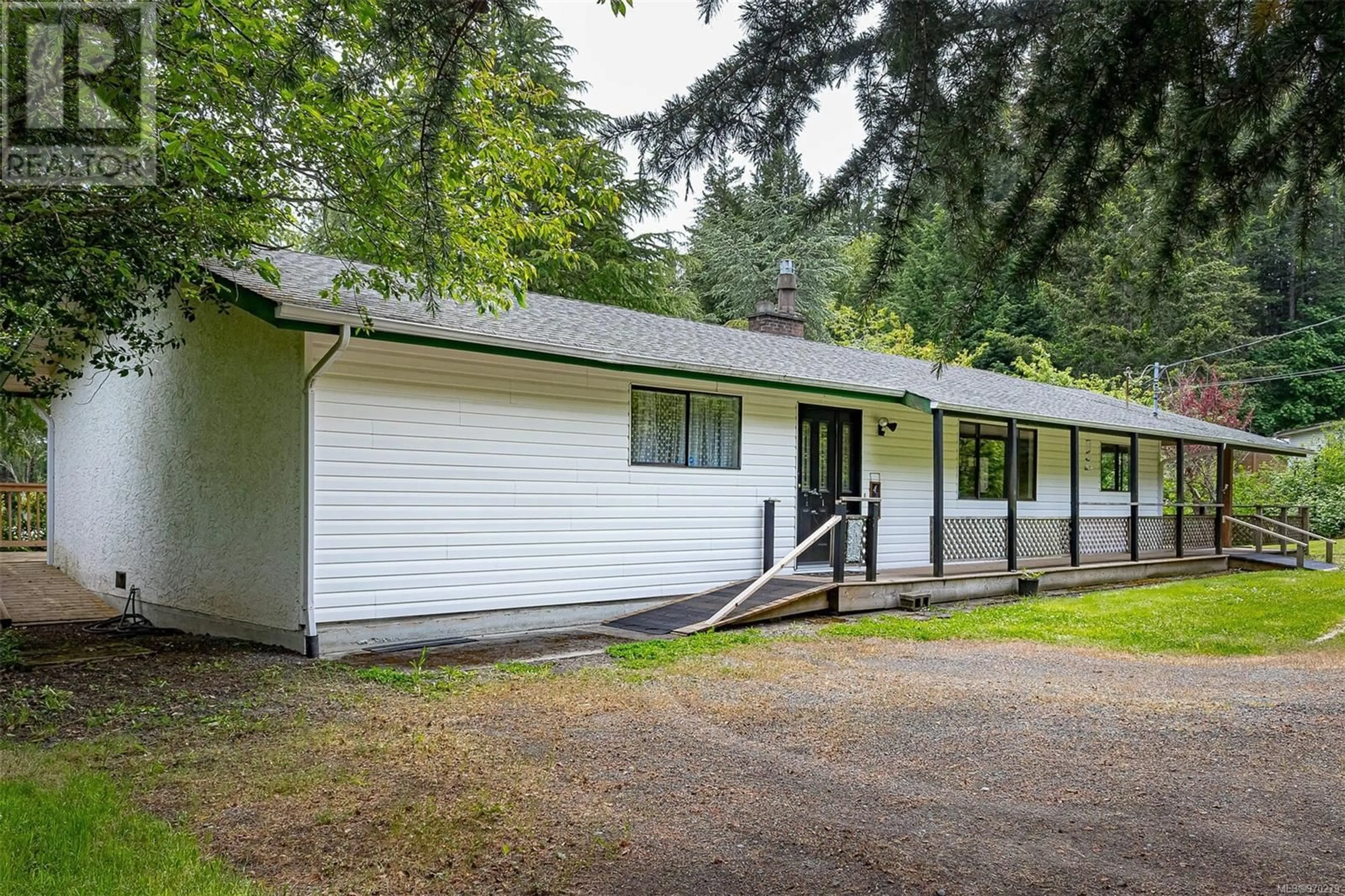 Outside view for 4849 Rocky Point Rd, Metchosin British Columbia V9C4G2