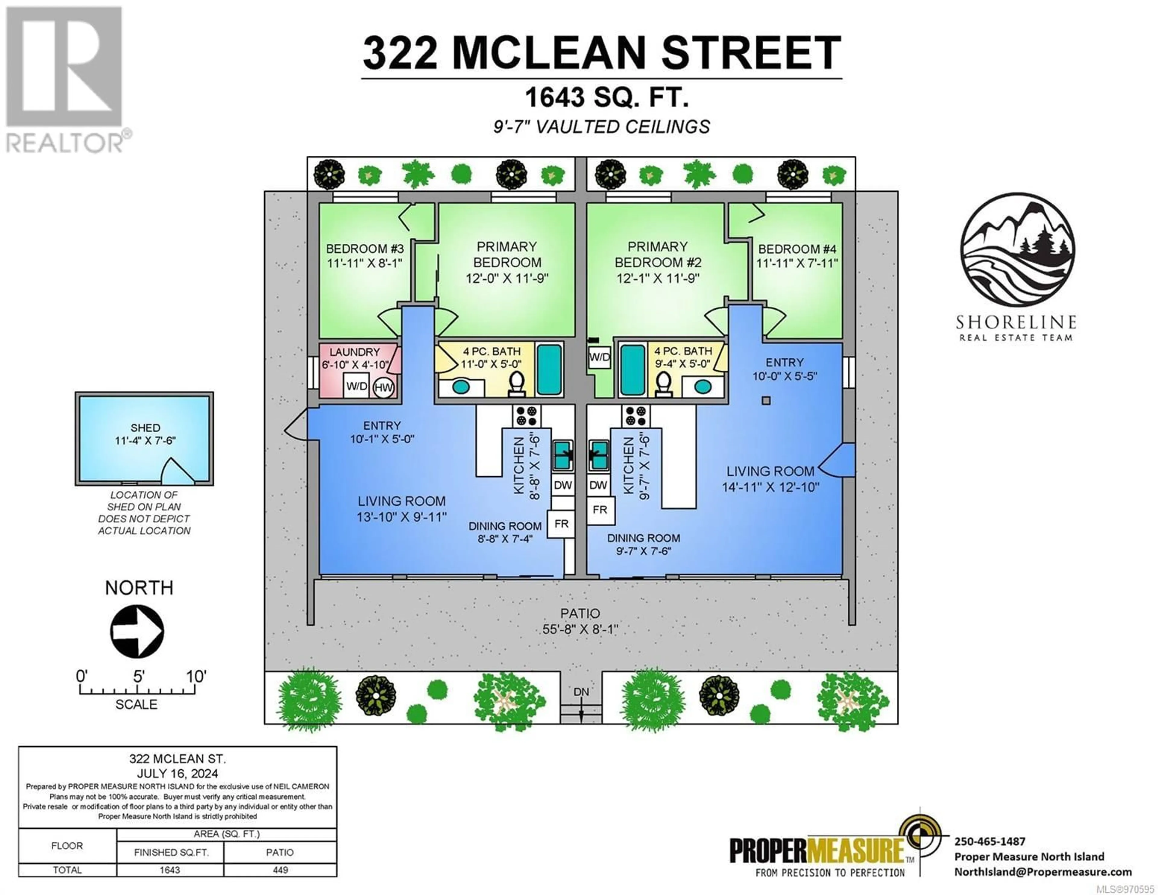 Floor plan for 322 McLean St, Campbell River British Columbia V9W2M6