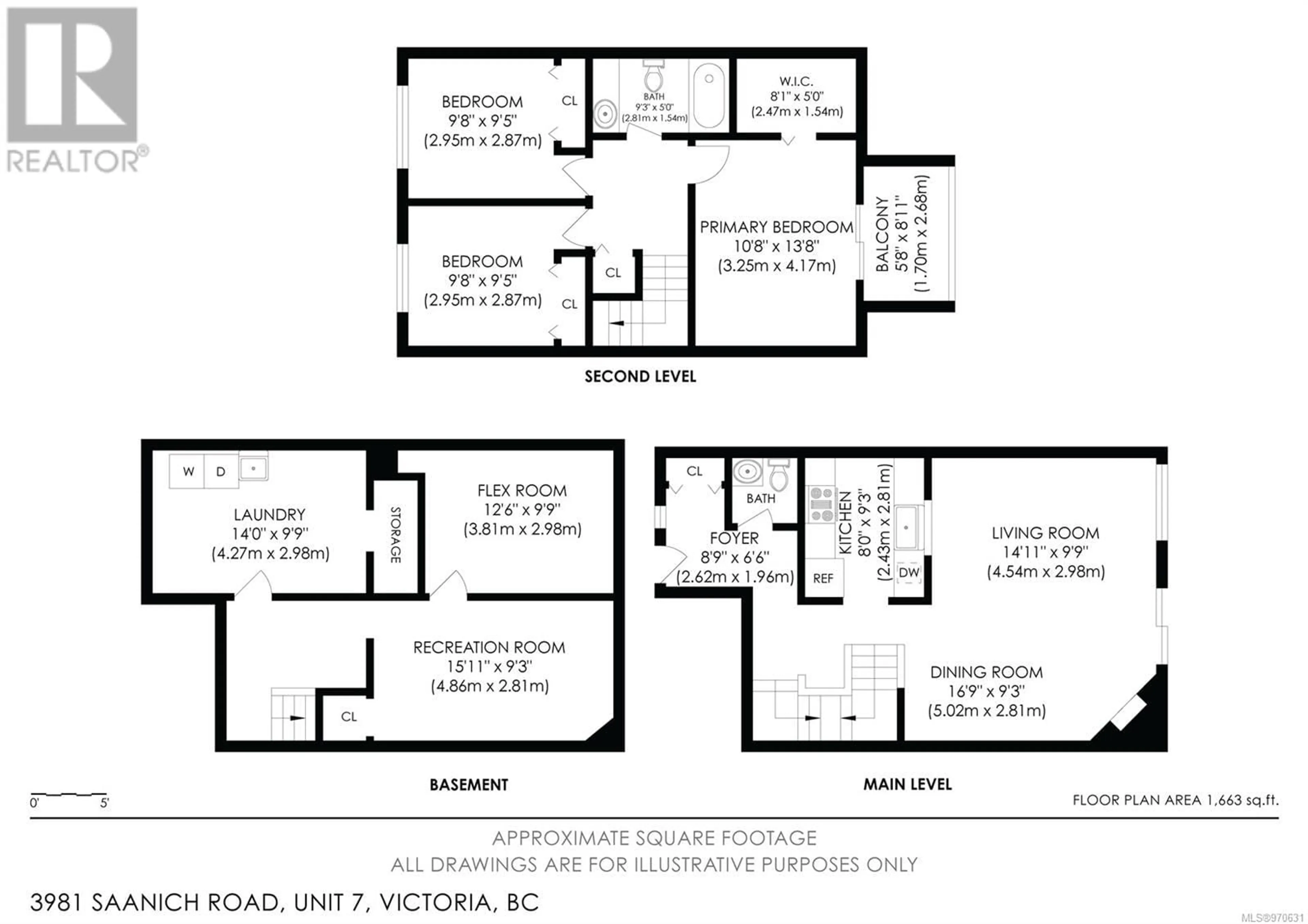Floor plan for 7 3981 Saanich Rd, Saanich British Columbia V8X1Y9