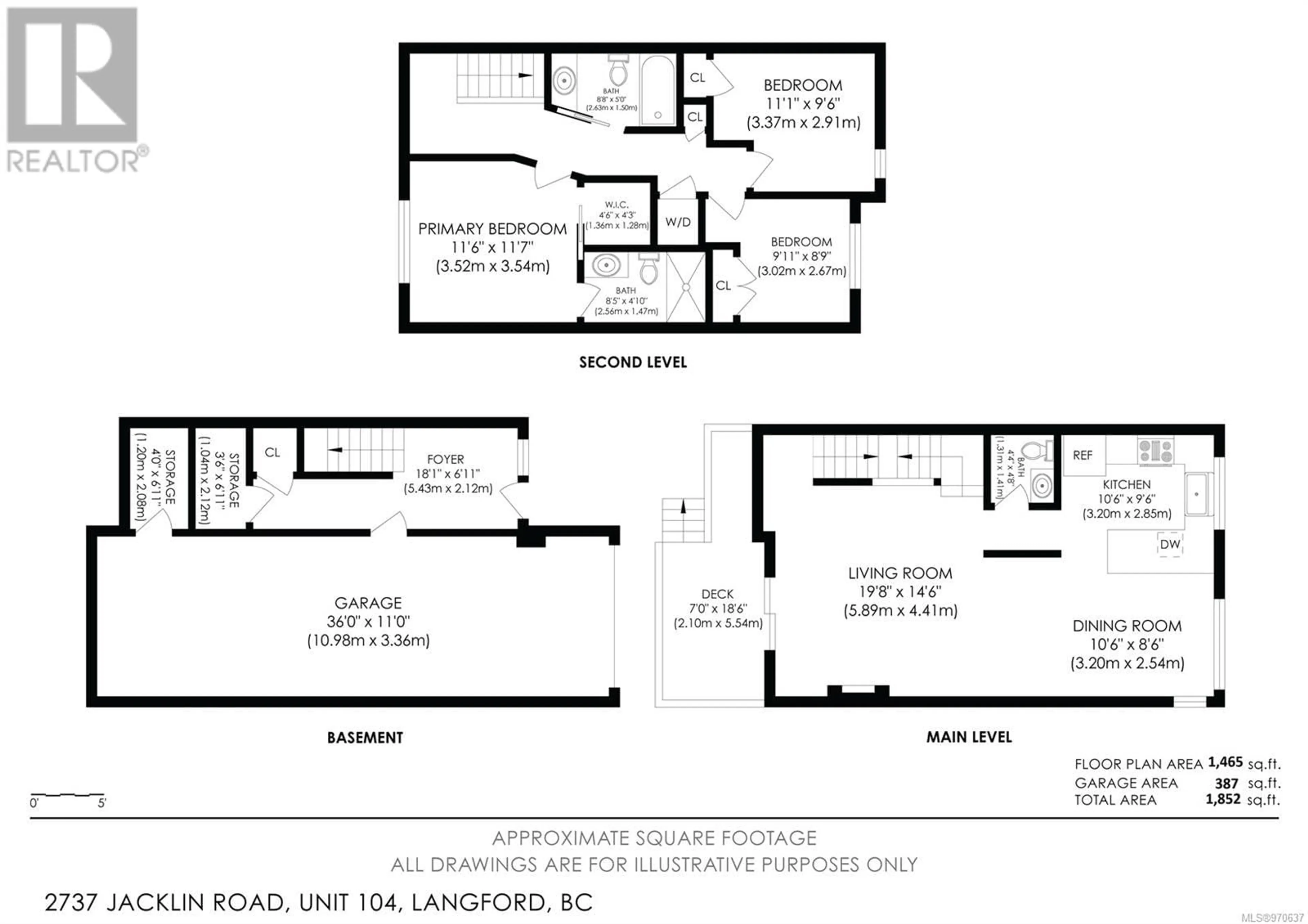 Floor plan for 104 2737 Jacklin Rd, Langford British Columbia V9B0K4