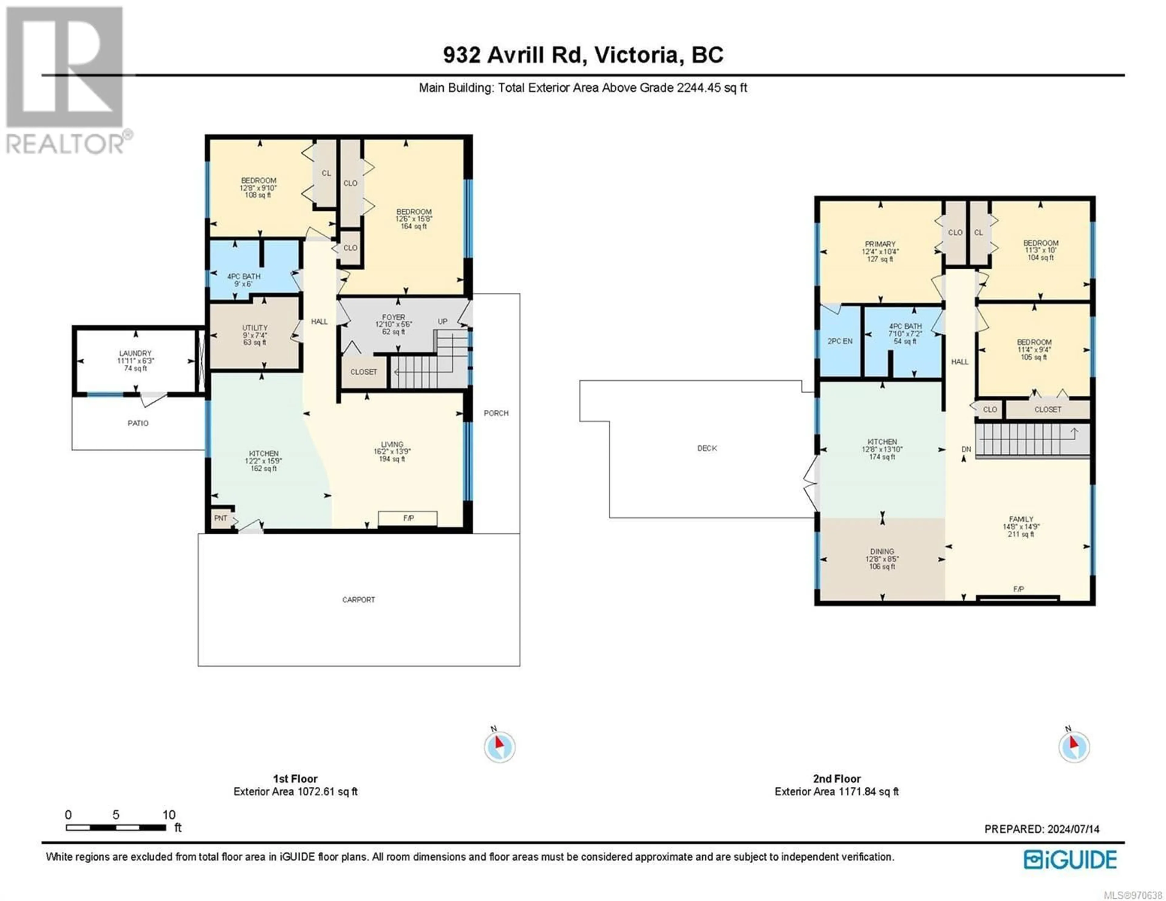 Floor plan for 932 Avrill Rd, Langford British Columbia V9B2N5