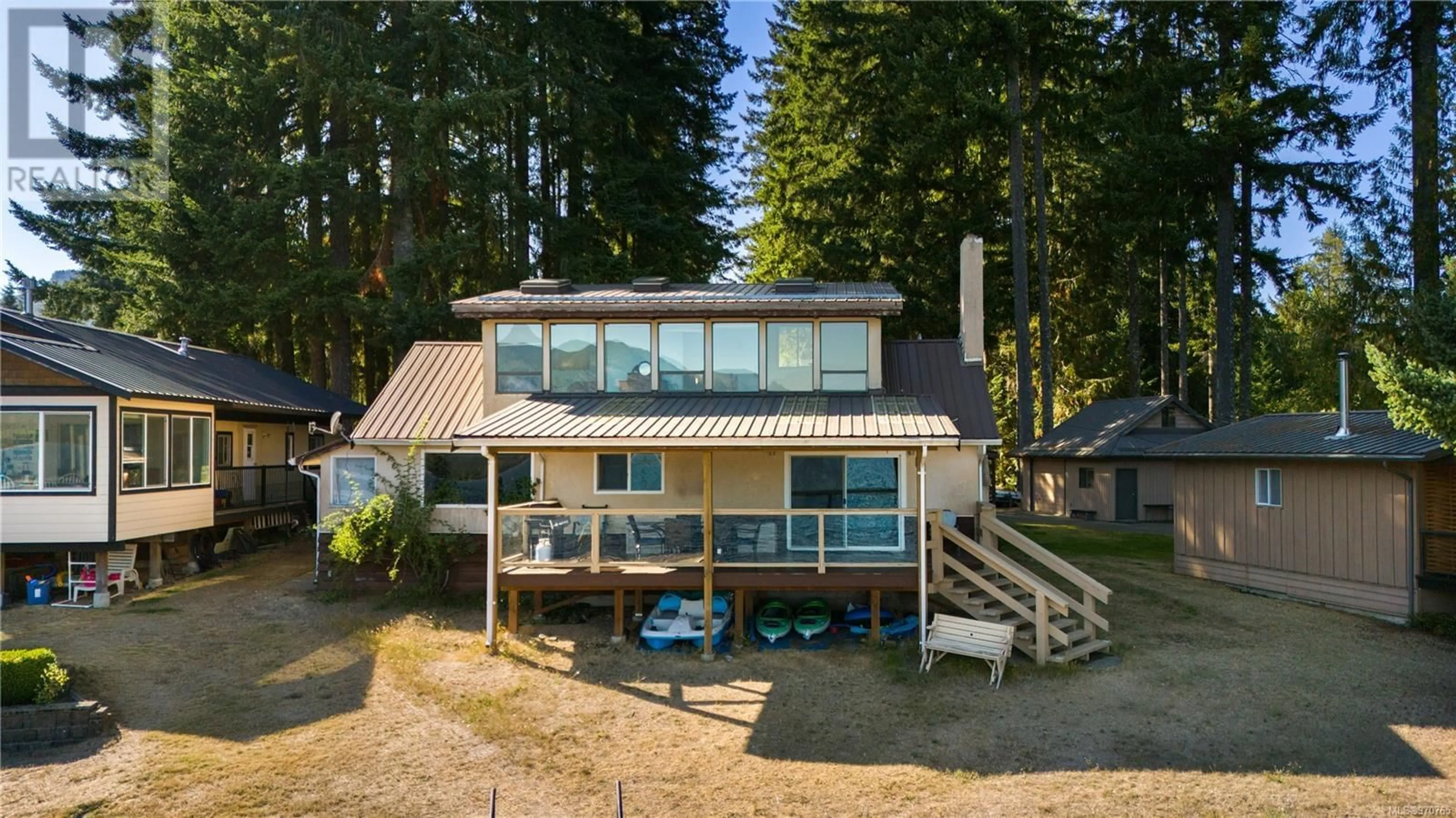 Frontside or backside of a home, cottage for 7285 Walton Rd, Honeymoon Bay British Columbia V0R1Y0