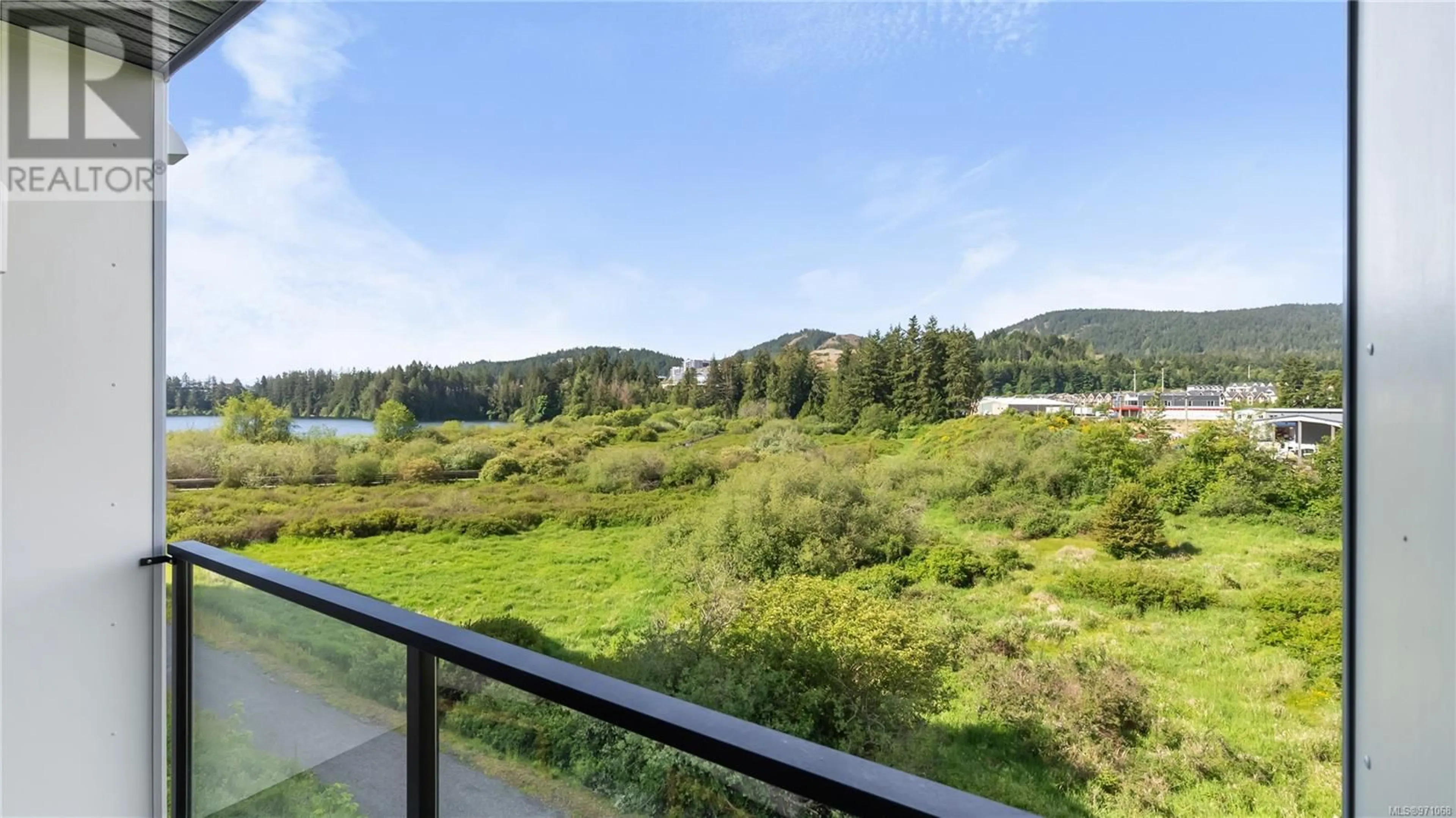 Balcony in the apartment, the view of lake or river for 514 1371 Goldstream Ave, Langford British Columbia V9B7B7