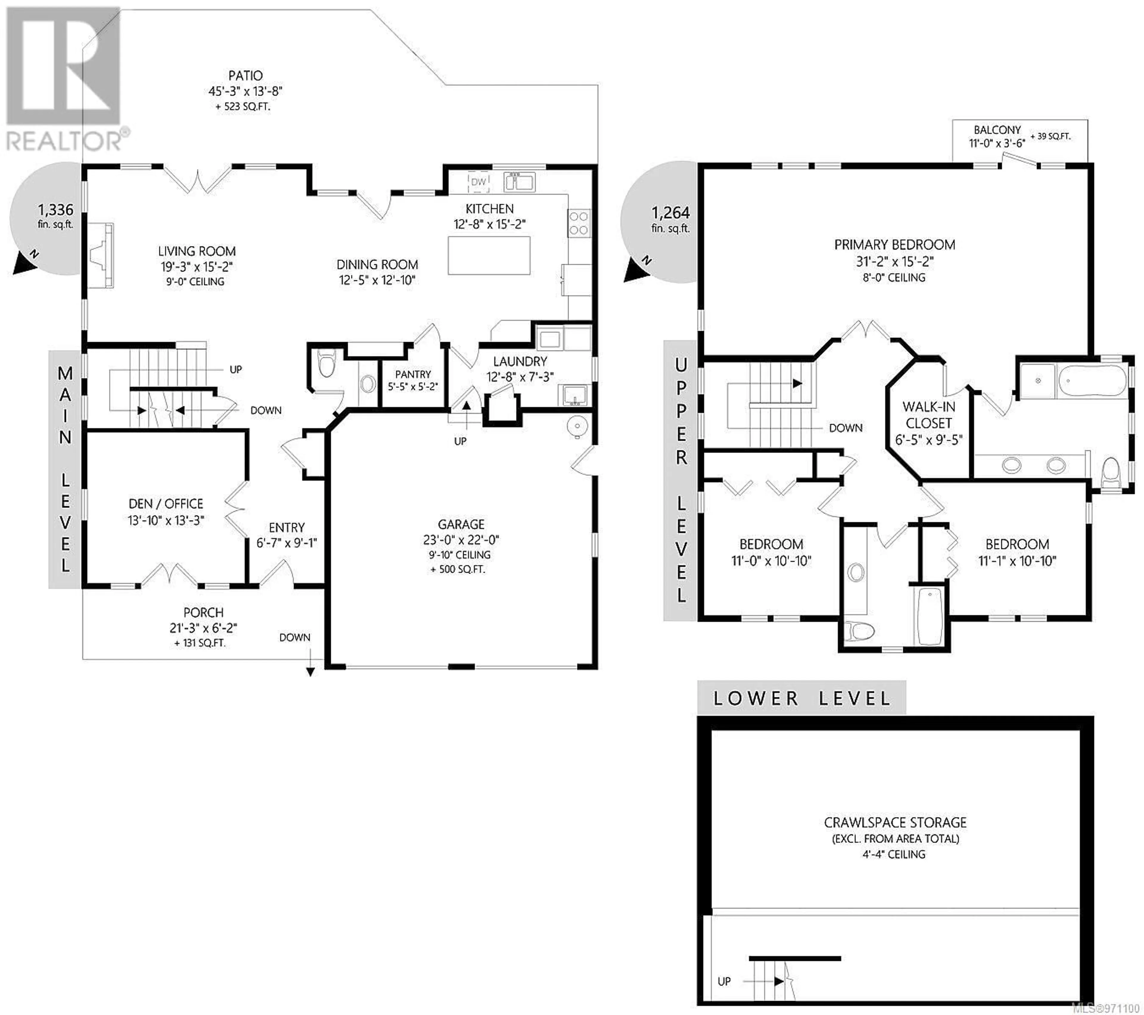 Floor plan for 817 Rogers Ave, Saanich British Columbia V8X3R1