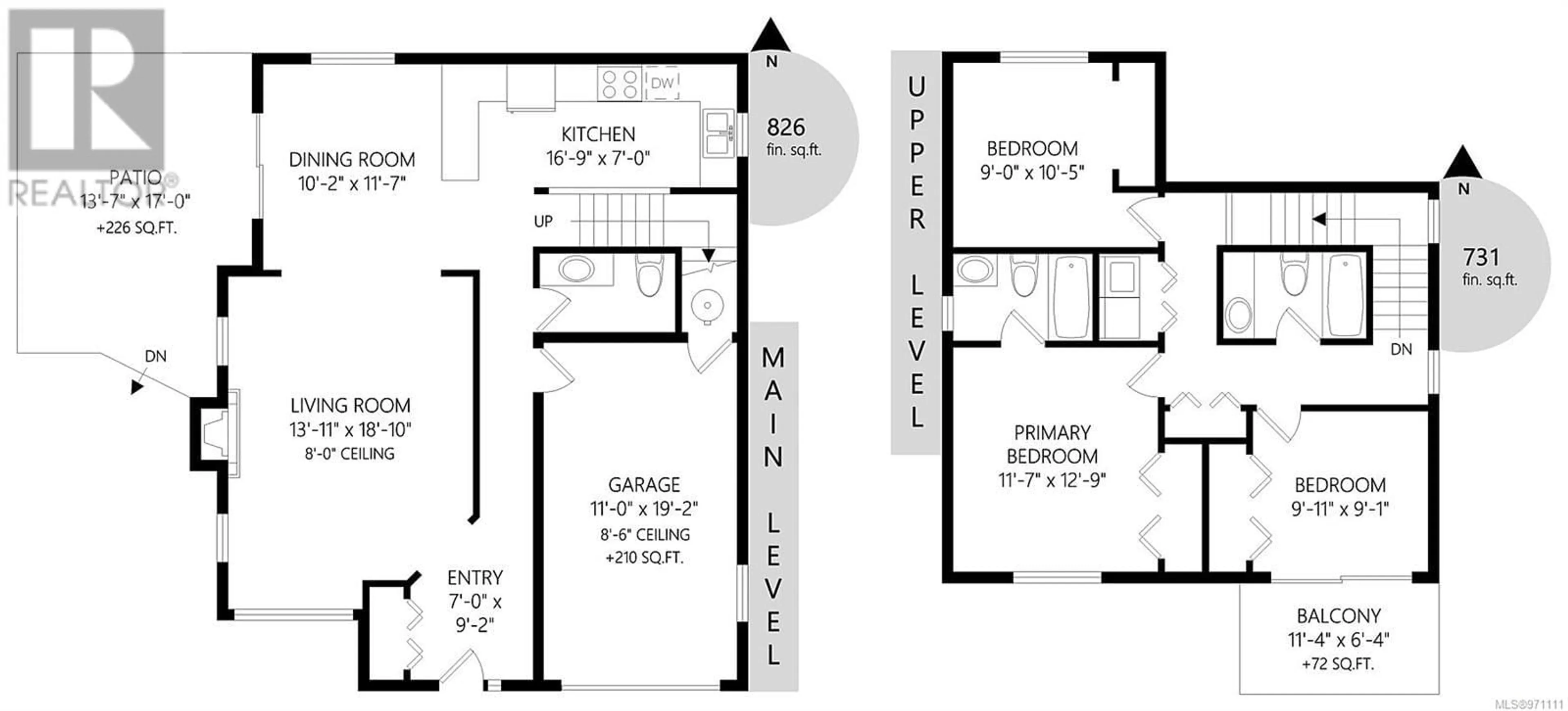 Floor plan for 2338 Orchard Ave, Sidney British Columbia V8L1T7