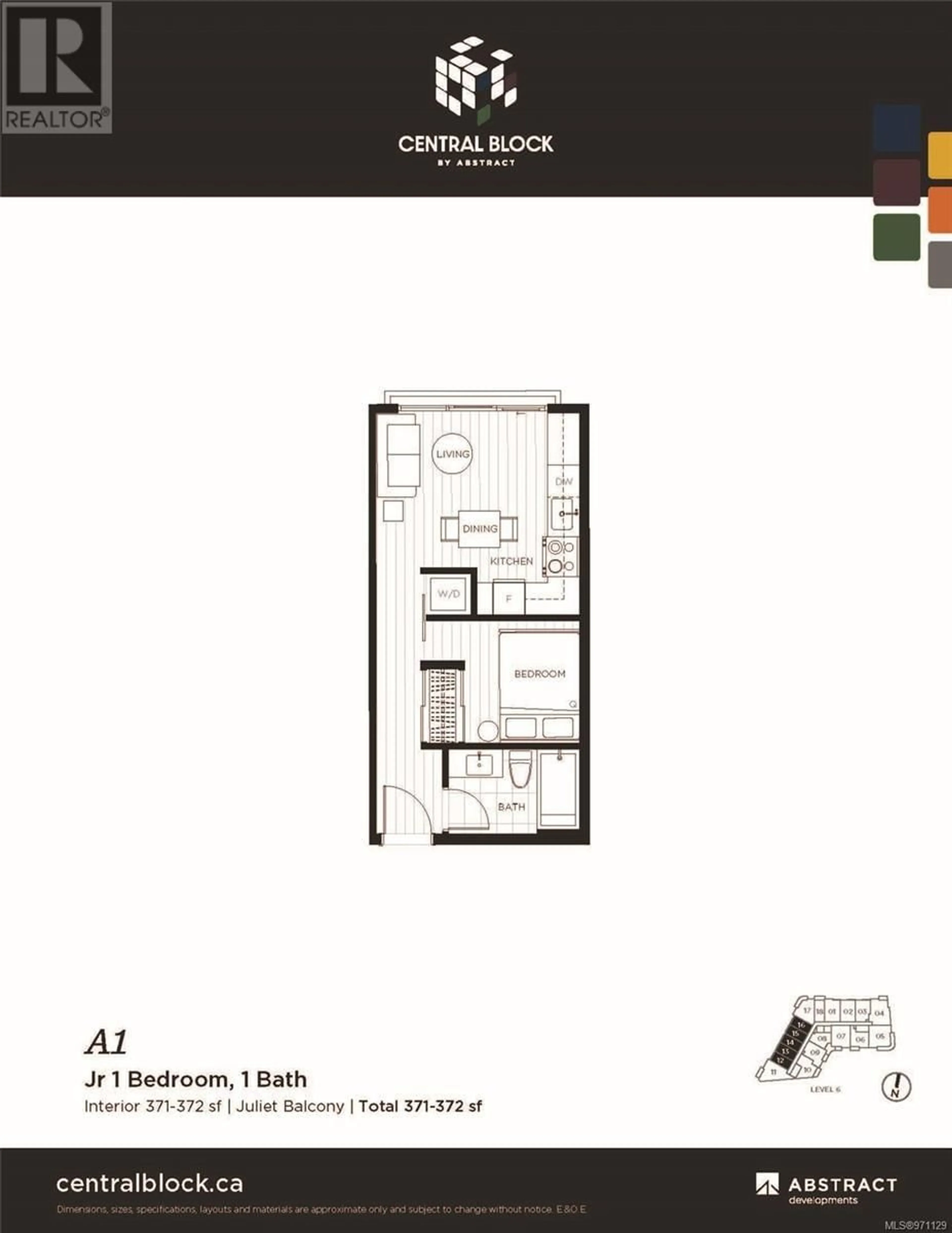 Floor plan for 616 1075 Tillicum Rd, Esquimalt British Columbia V9A2A4