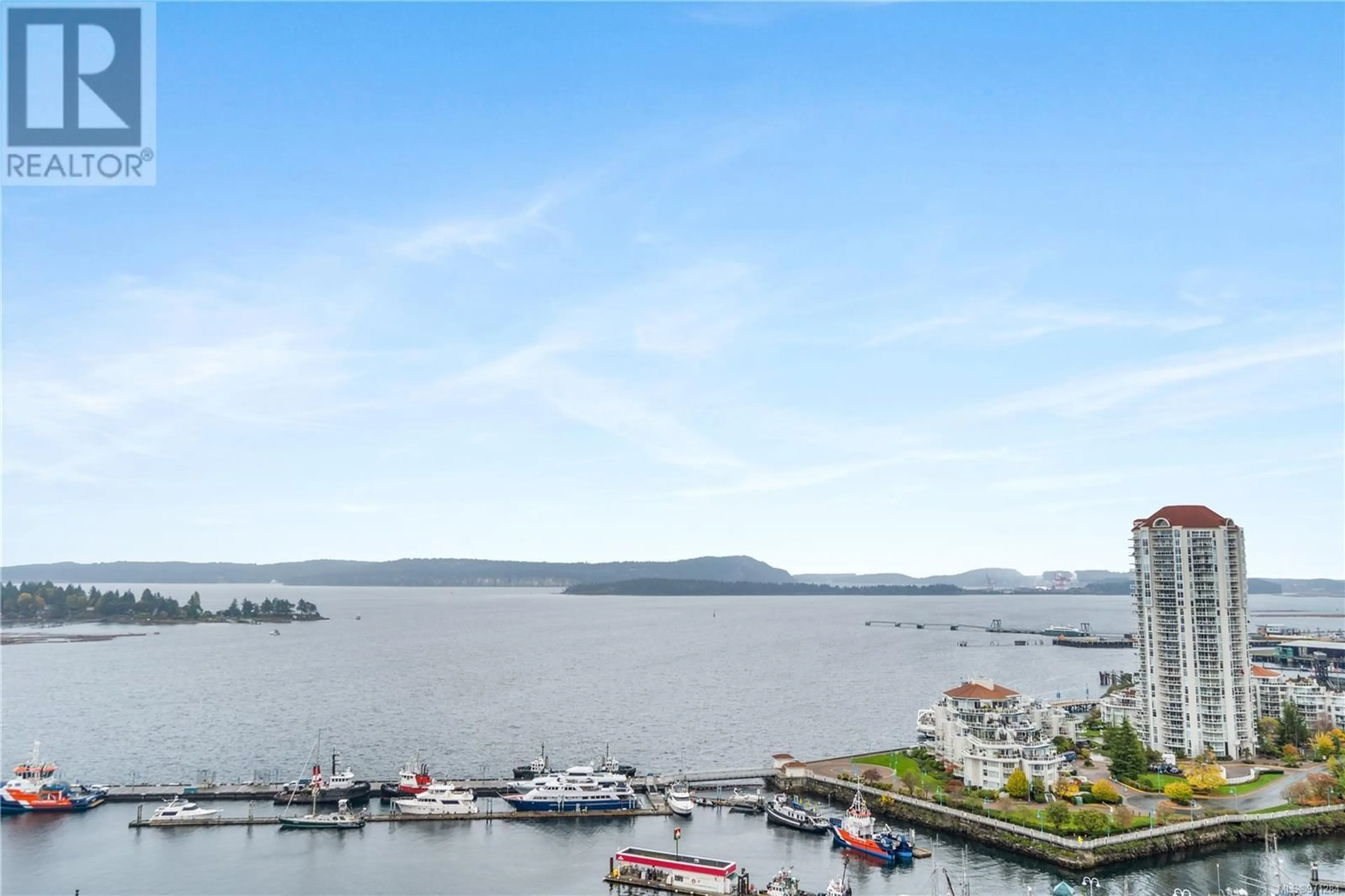 A pic from exterior of the house or condo, the view of lake or river for 1302 38 FRONT St, Nanaimo British Columbia V9R0B8