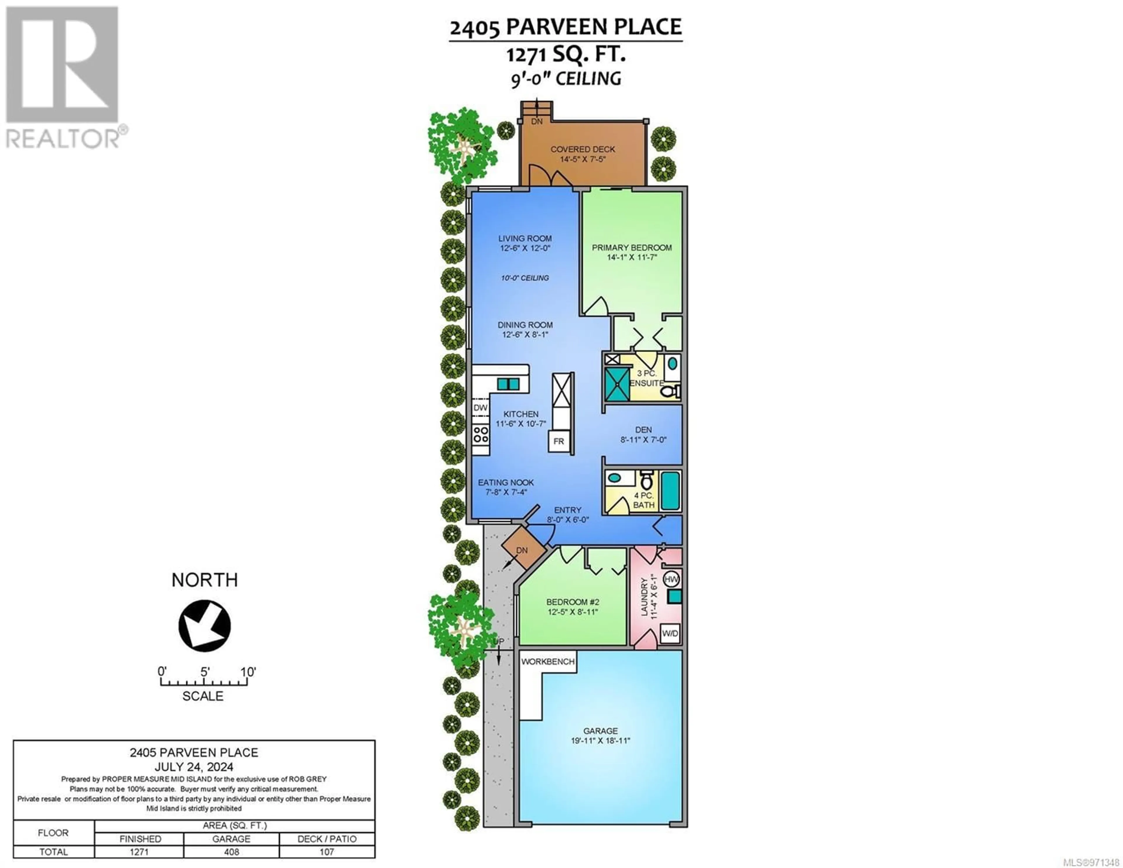 Floor plan for 2405 Parveen Pl, Nanaimo British Columbia V9T0G2