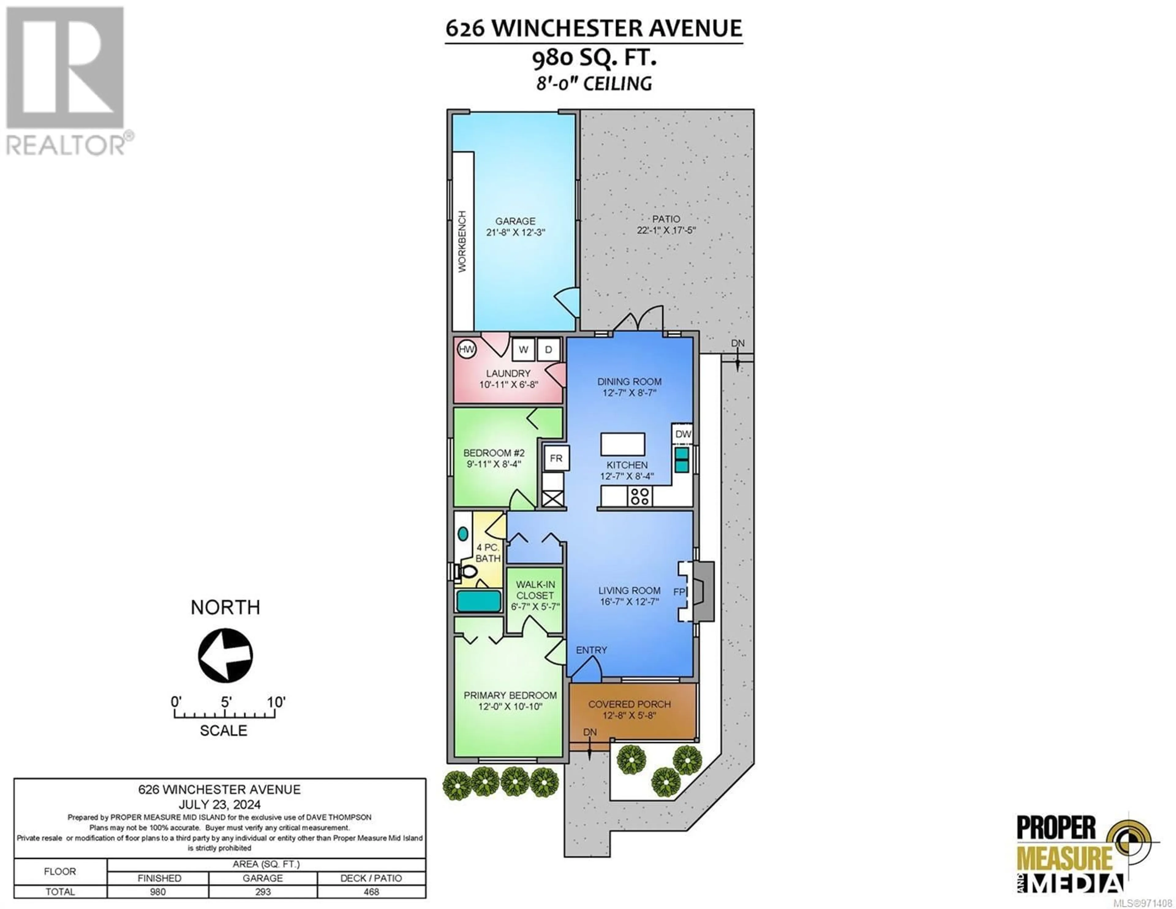 Floor plan for 626 Winchester Ave, Nanaimo British Columbia V9R4B7